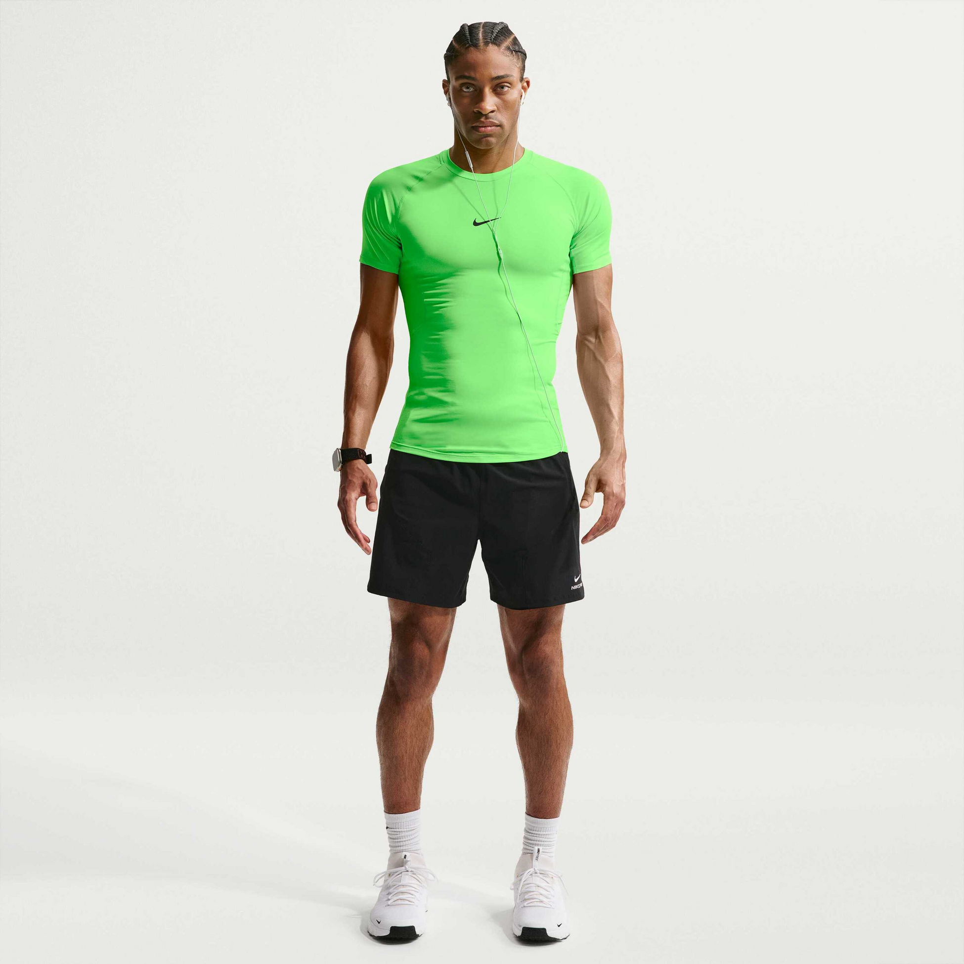 NIKE, Men's Dri-fit Tight Short-sleeve Fitness Top Pro