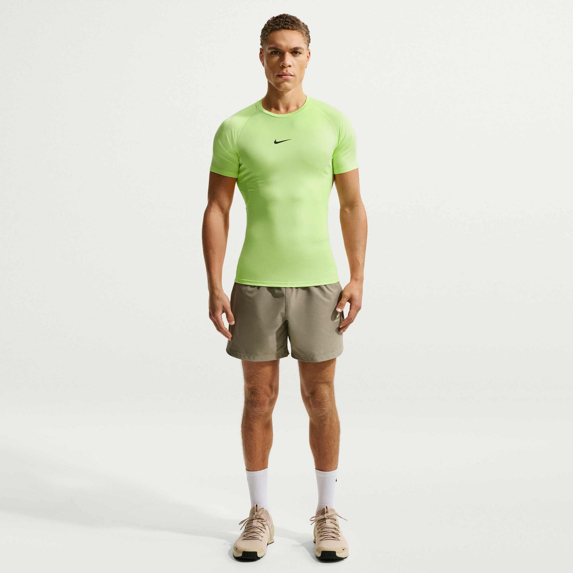 NIKE, Men's Dri-fit Tight Short-sleeve Fitness Top Pro