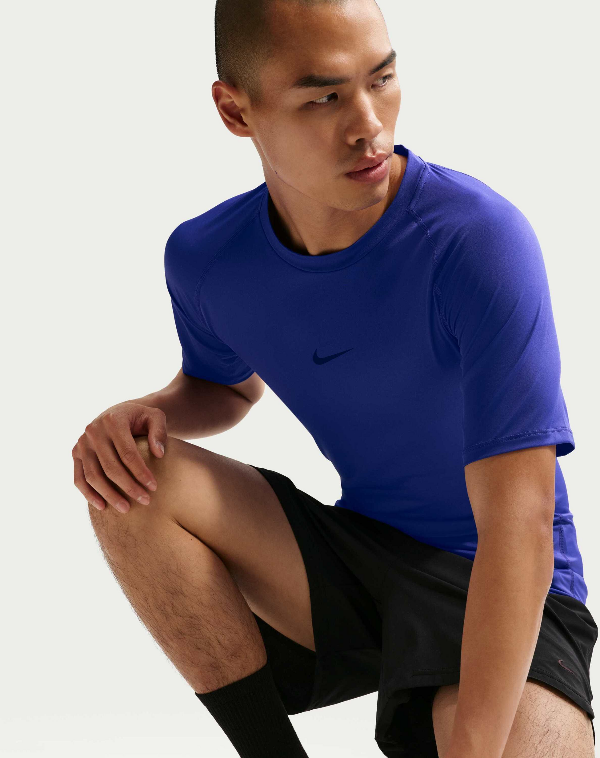 NIKE, Men's Dri-fit Tight Short-sleeve Fitness Top Pro