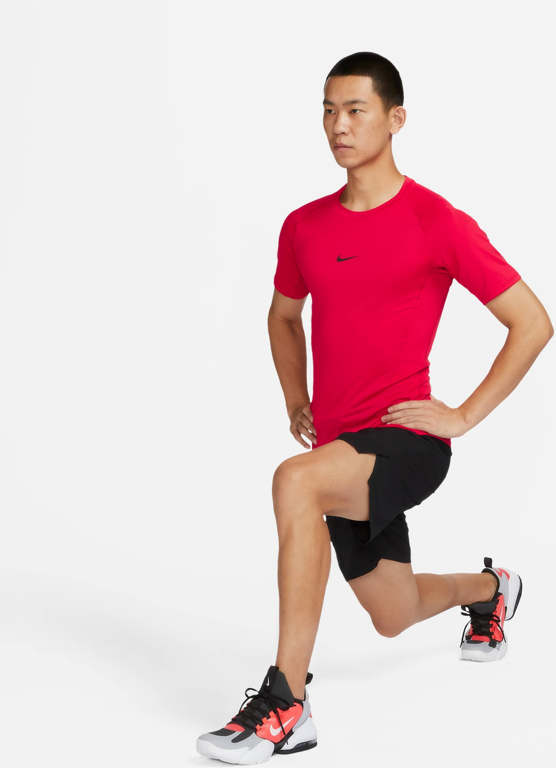 NIKE, Men's Dri-fit Tight Short-sleeve Fitness Top Pro