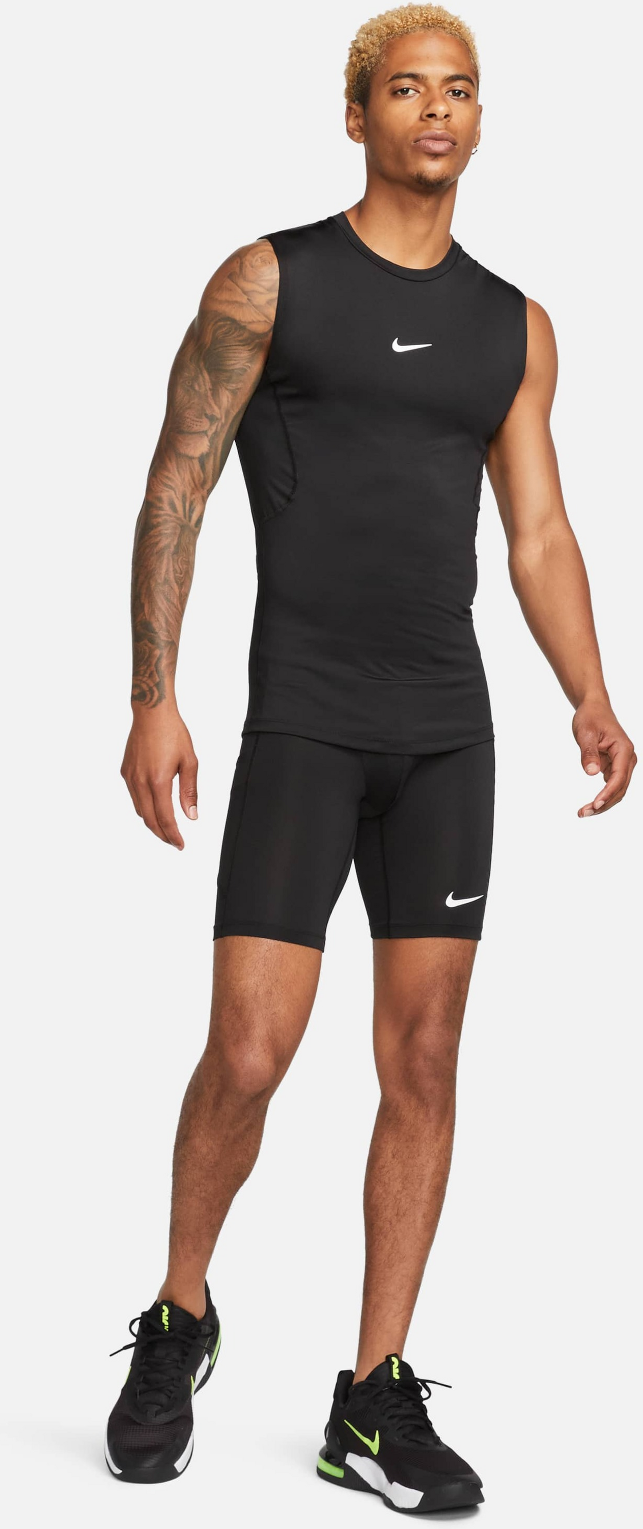 NIKE, Men's Dri-fit Tight Sleeveless Fitness Top Pro