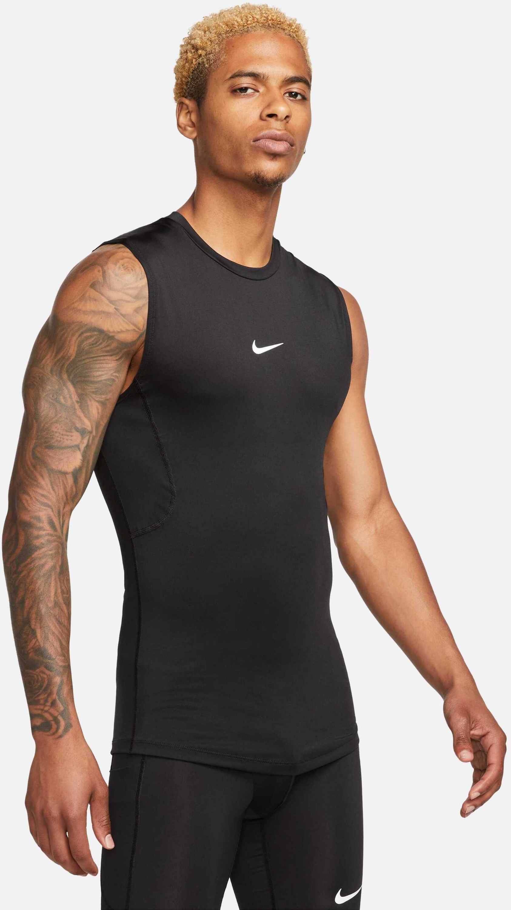 NIKE, Men's Dri-fit Tight Sleeveless Fitness Top Pro