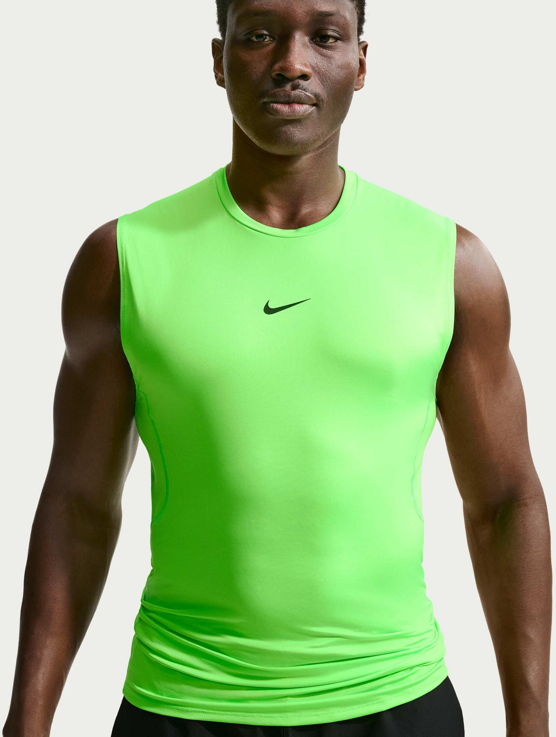 NIKE, Men's Dri-fit Tight Sleeveless Fitness Top Pro