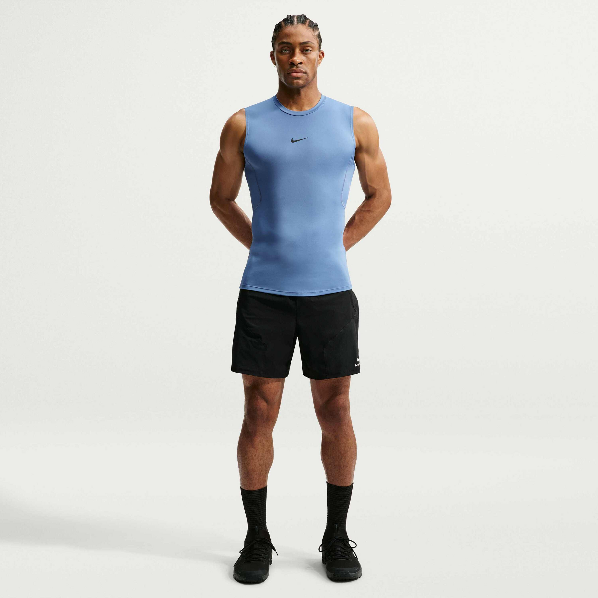 NIKE, Men's Dri-fit Tight Sleeveless Fitness Top Pro