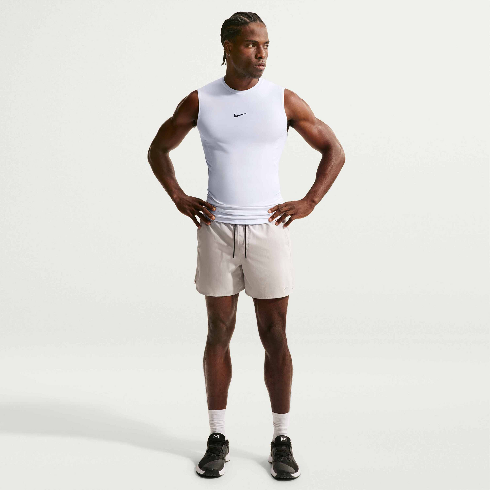 NIKE, Men's Dri-fit Tight Sleeveless Fitness Top Pro