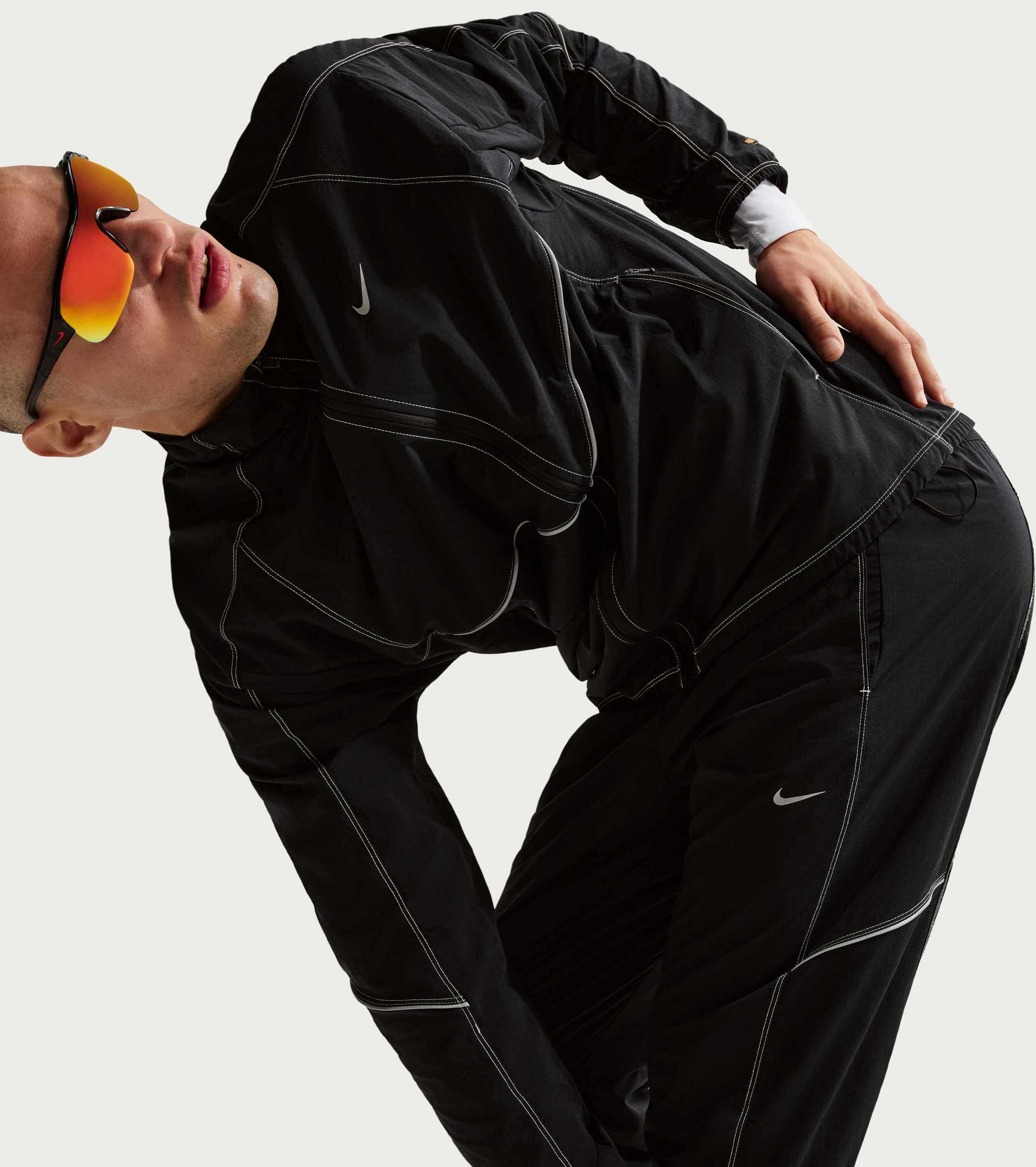 NIKE, Men's Dri-fit Track Trousers Retro