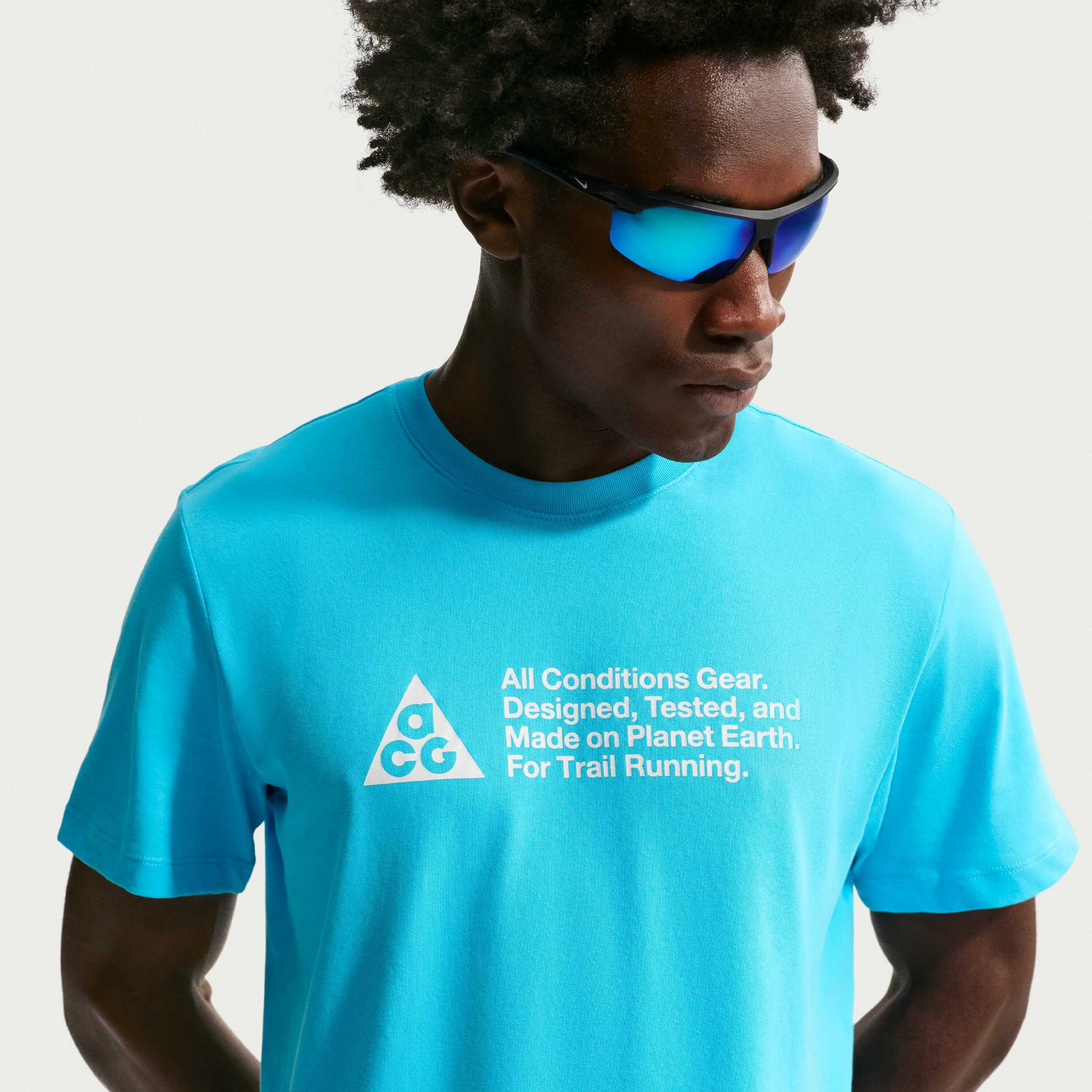 NIKE, Men's Dri-fit Trail-running T-shirt Acg