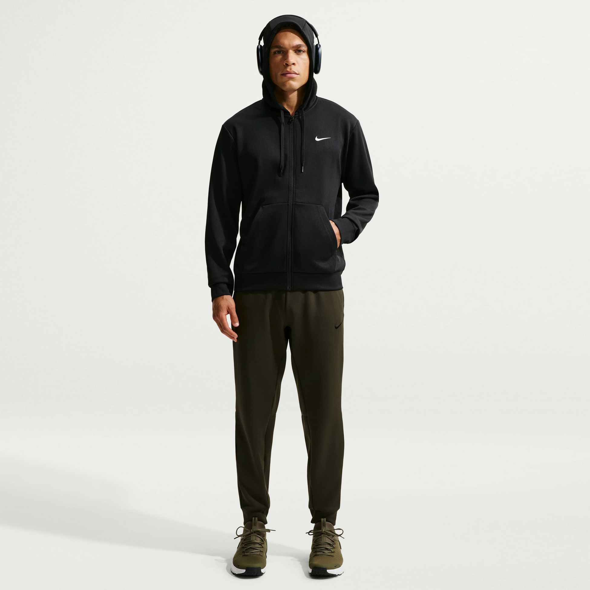 NIKE, Men's Dri-fit Uv Fleece Full-zip Hoodie Hyverse