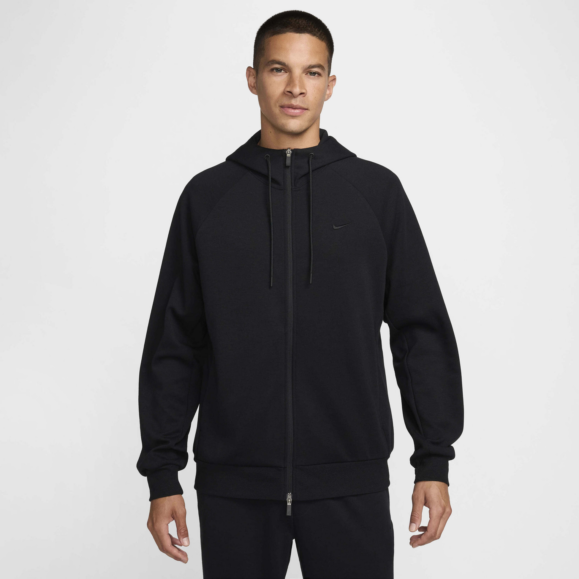 NIKE, Men's Dri-fit Uv Full-zip Performance Hoodie Primary Fleece