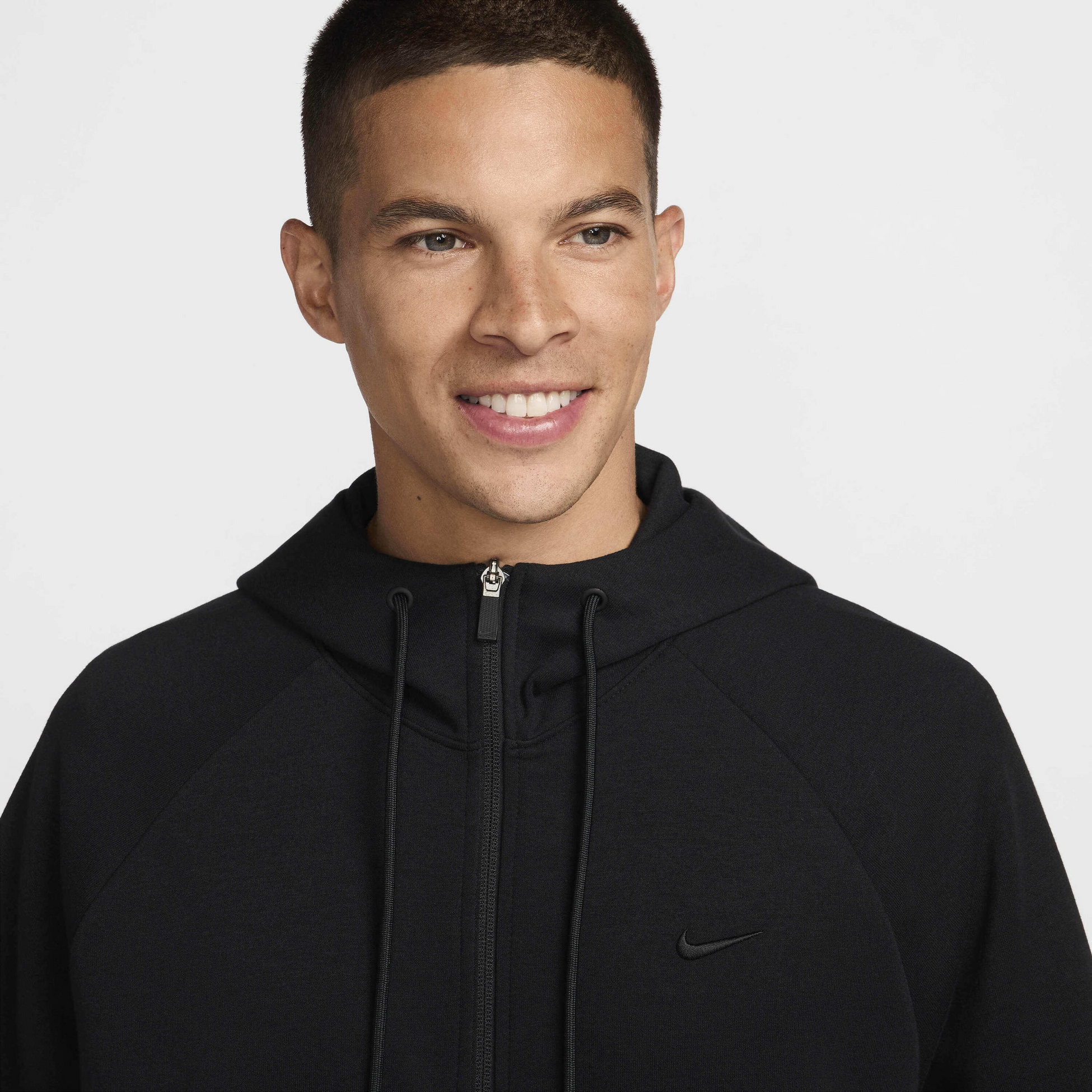 NIKE, Men's Dri-fit Uv Full-zip Performance Hoodie Primary Fleece