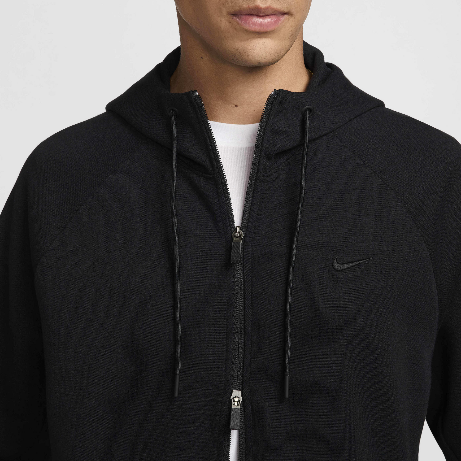 NIKE, Men's Dri-fit Uv Full-zip Performance Hoodie Primary Fleece