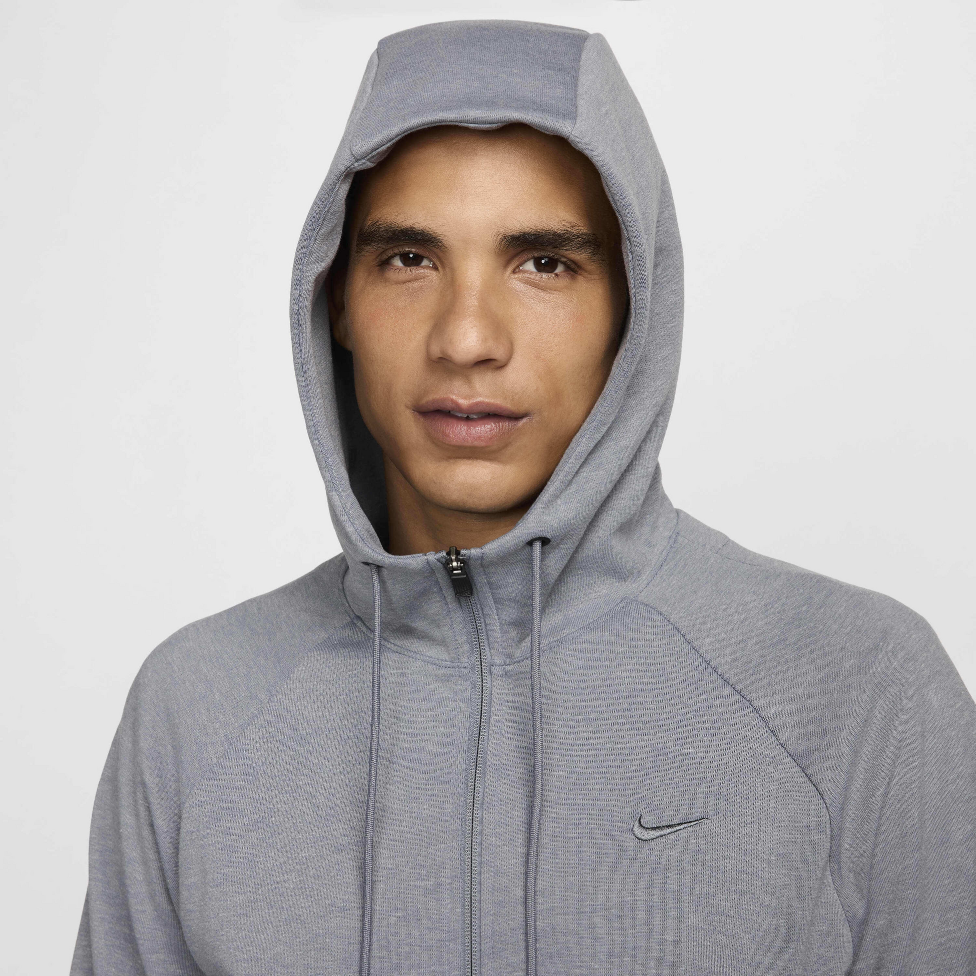 NIKE, Men's Dri-fit Uv Full-zip Performance Hoodie Primary Fleece