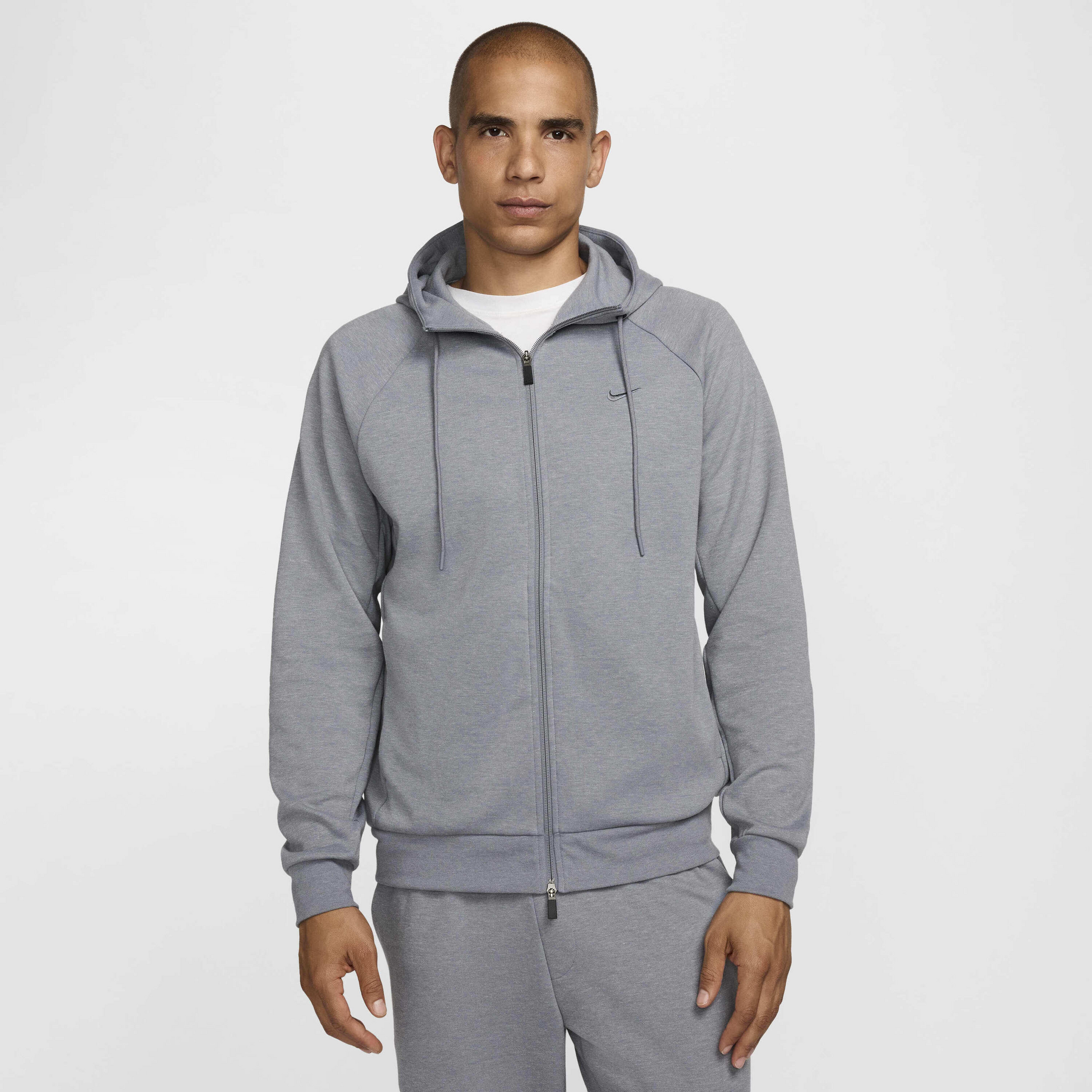 NIKE, Men's Dri-fit Uv Full-zip Performance Hoodie Primary Fleece