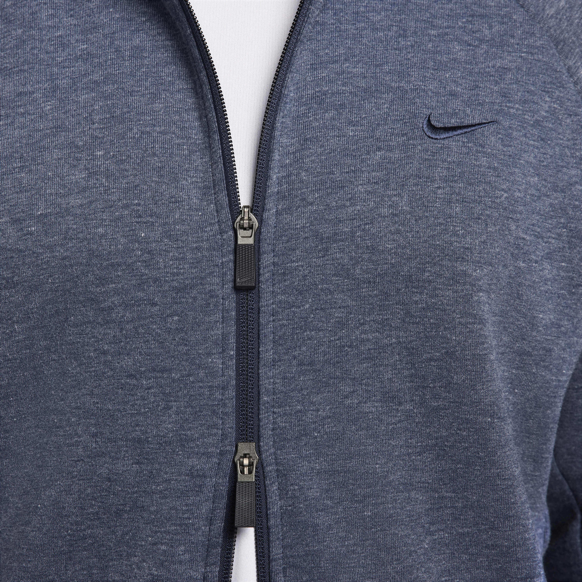 NIKE, Men's Dri-fit Uv Full-zip Performance Hoodie Primary Fleece