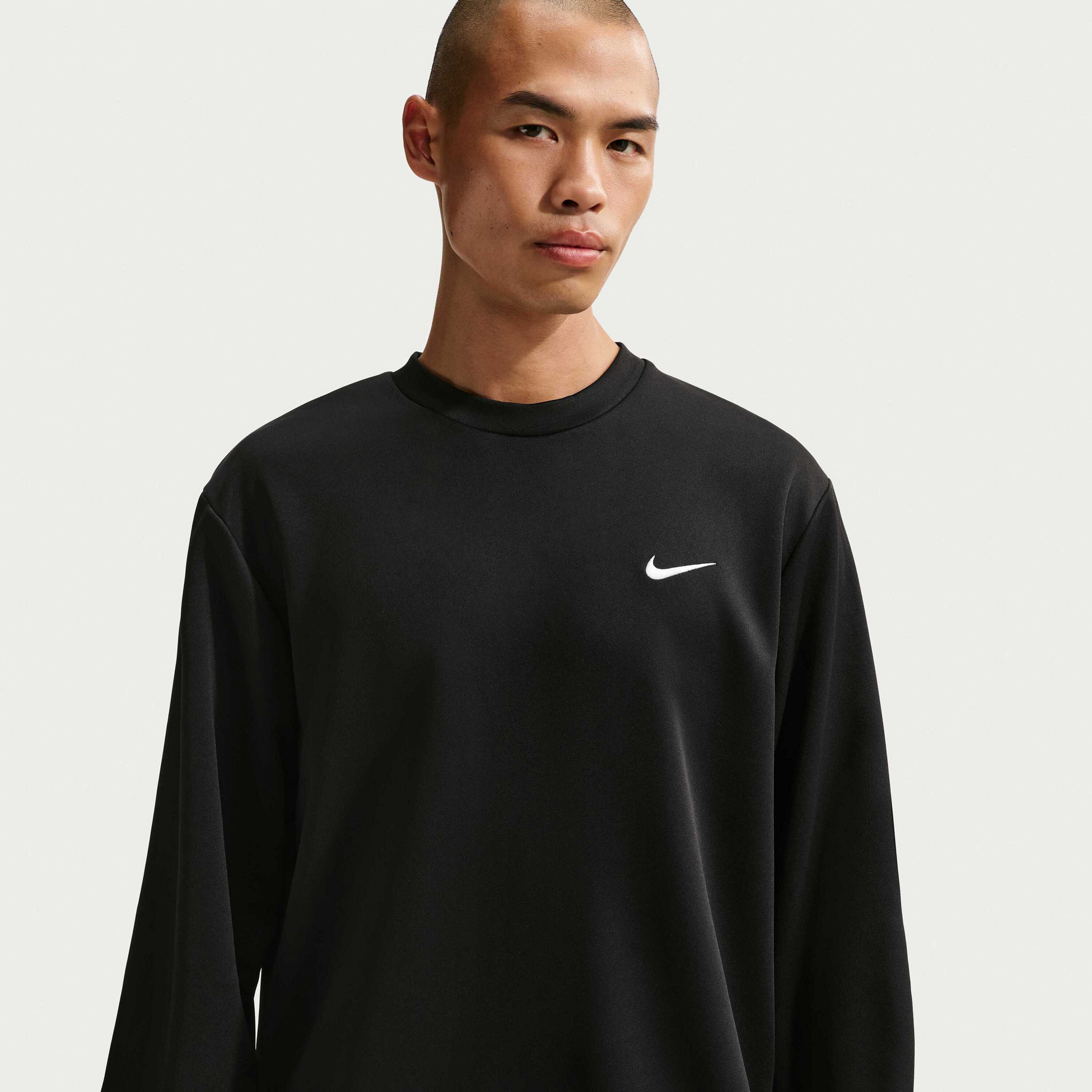 NIKE, Men's Dri-fit Uv Protection Crew-neck Sweatshirt Flex