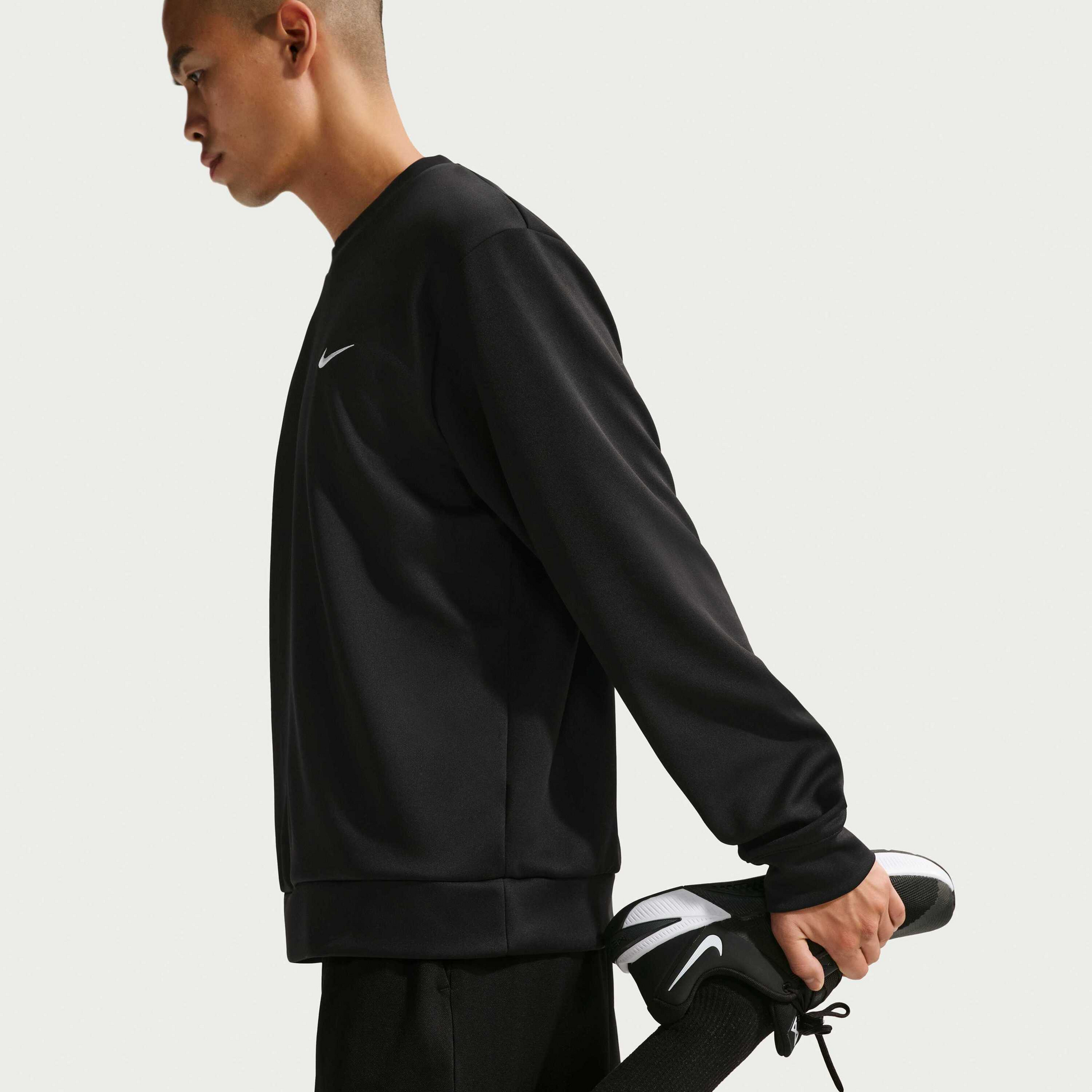 NIKE, Men's Dri-fit Uv Protection Crew-neck Sweatshirt Flex