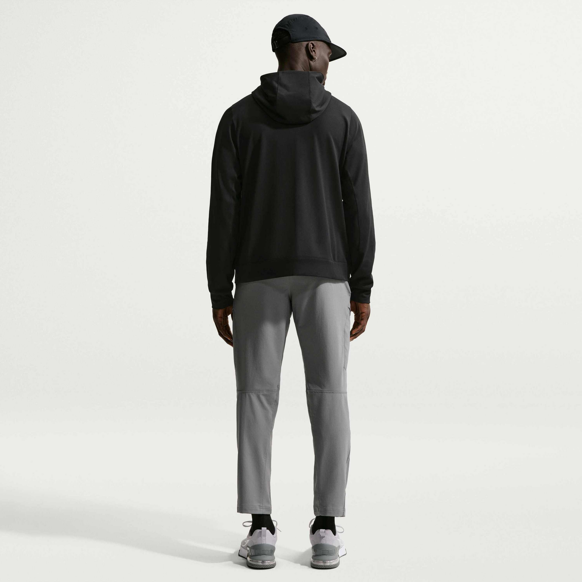 NIKE, Men's Dri-fit Uv Protection Full-zip Performance Hoodie Primary Nanoknit