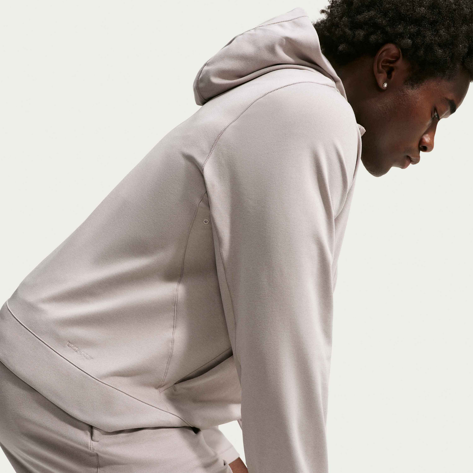 NIKE, Men's Dri-fit Uv Protection Full-zip Performance Hoodie Primary Nanoknit