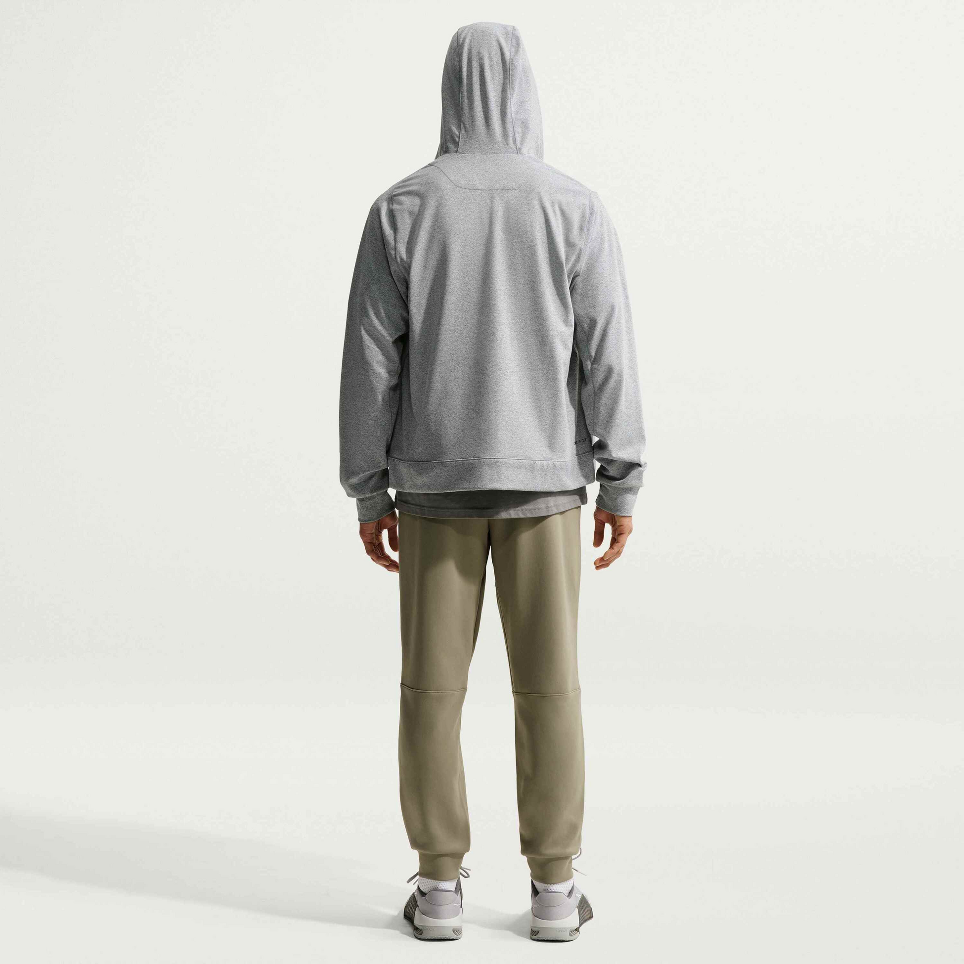 NIKE, Men's Dri-fit Uv Protection Full-zip Performance Hoodie Primary Nanoknit