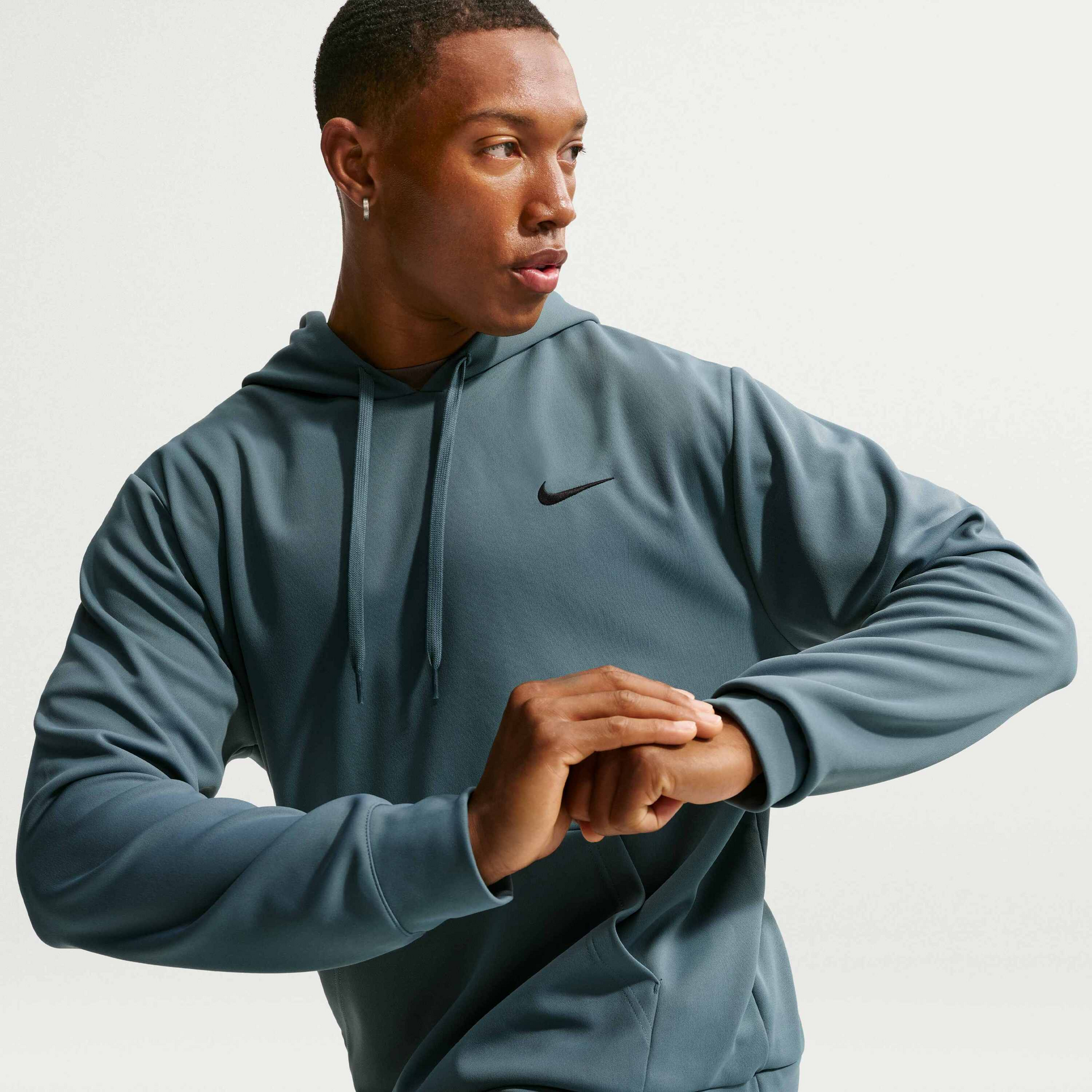 NIKE, Men's Dri-fit Uv Protection Pullover Hoodie Flex