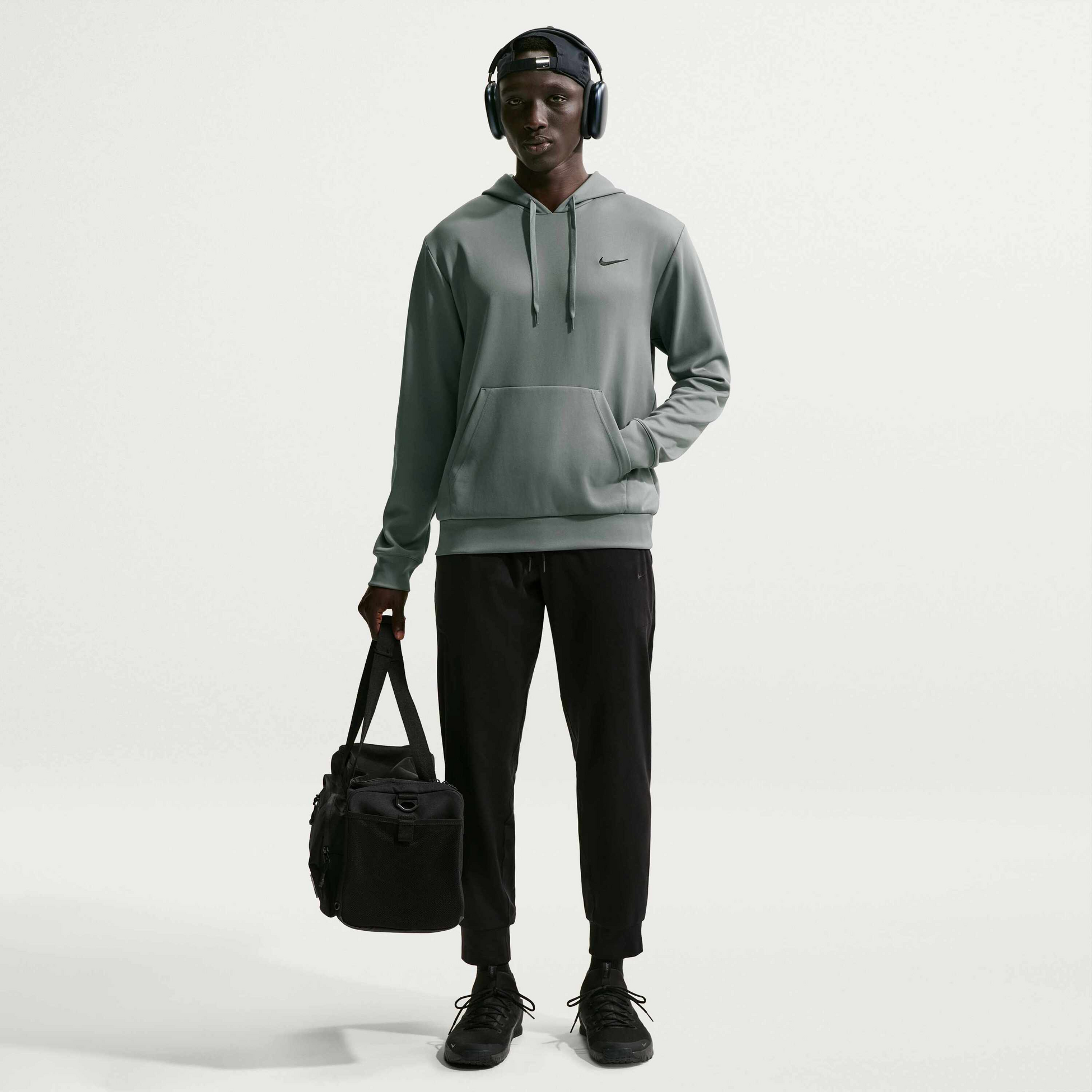 NIKE, Men's Dri-fit Uv Protection Pullover Hoodie Flex