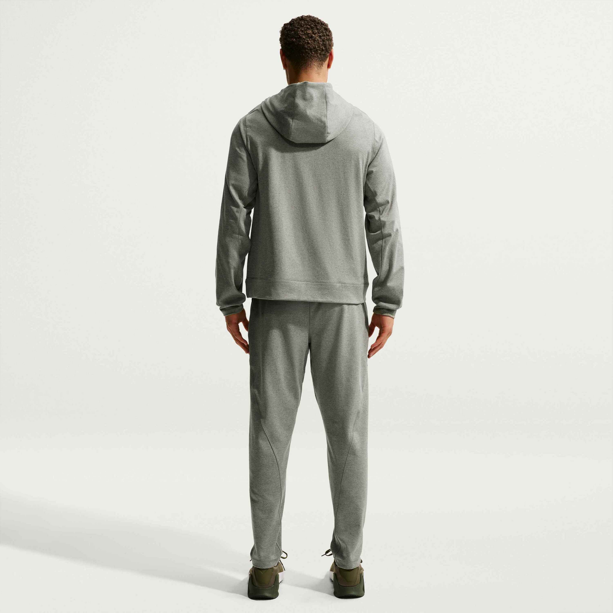 NIKE, Men's Dri-fit Uv Protection Pullover Performance Hoodie Primary Nanoknit