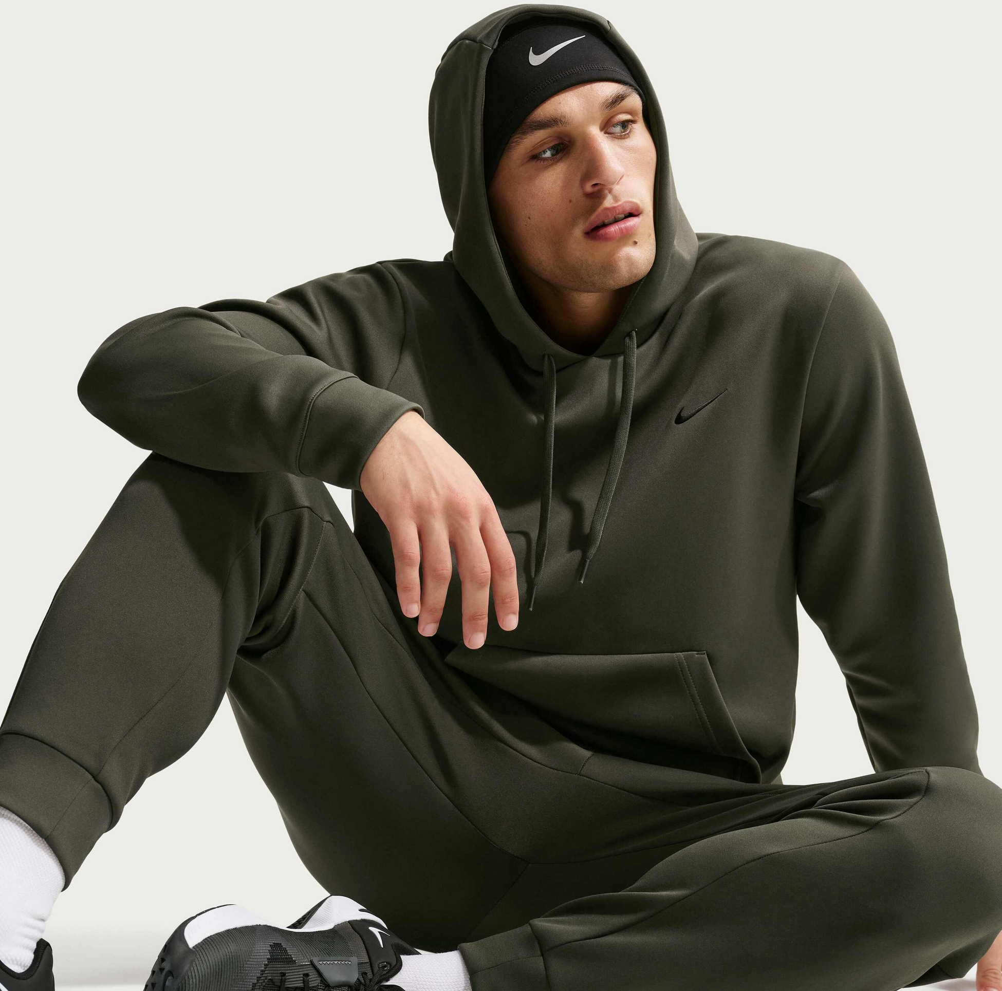 NIKE, Men's Dri-fit Uv Pullover Hoodie Nike