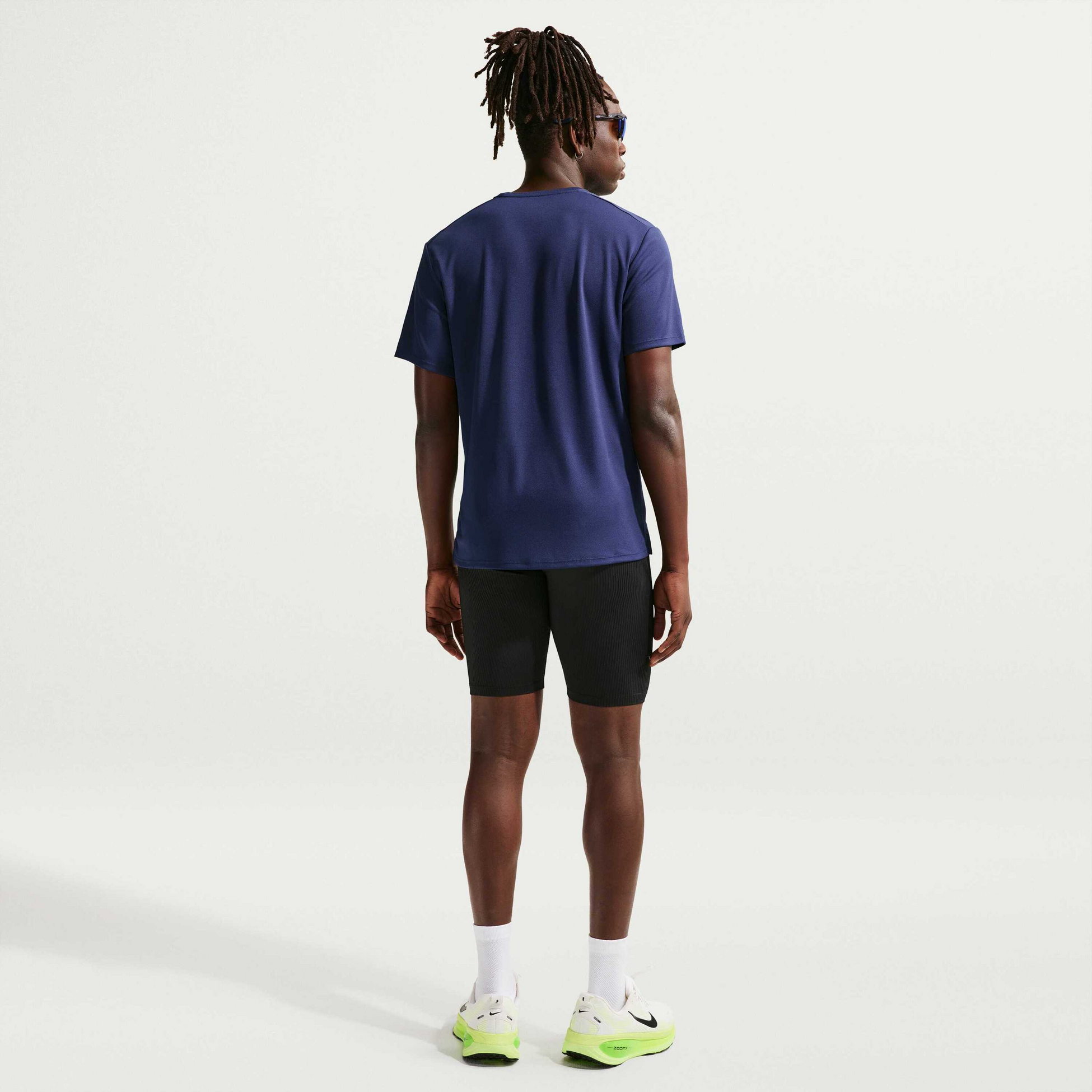 NIKE, Men's Dri-fit Uv Short-sleeve Running Top Miler