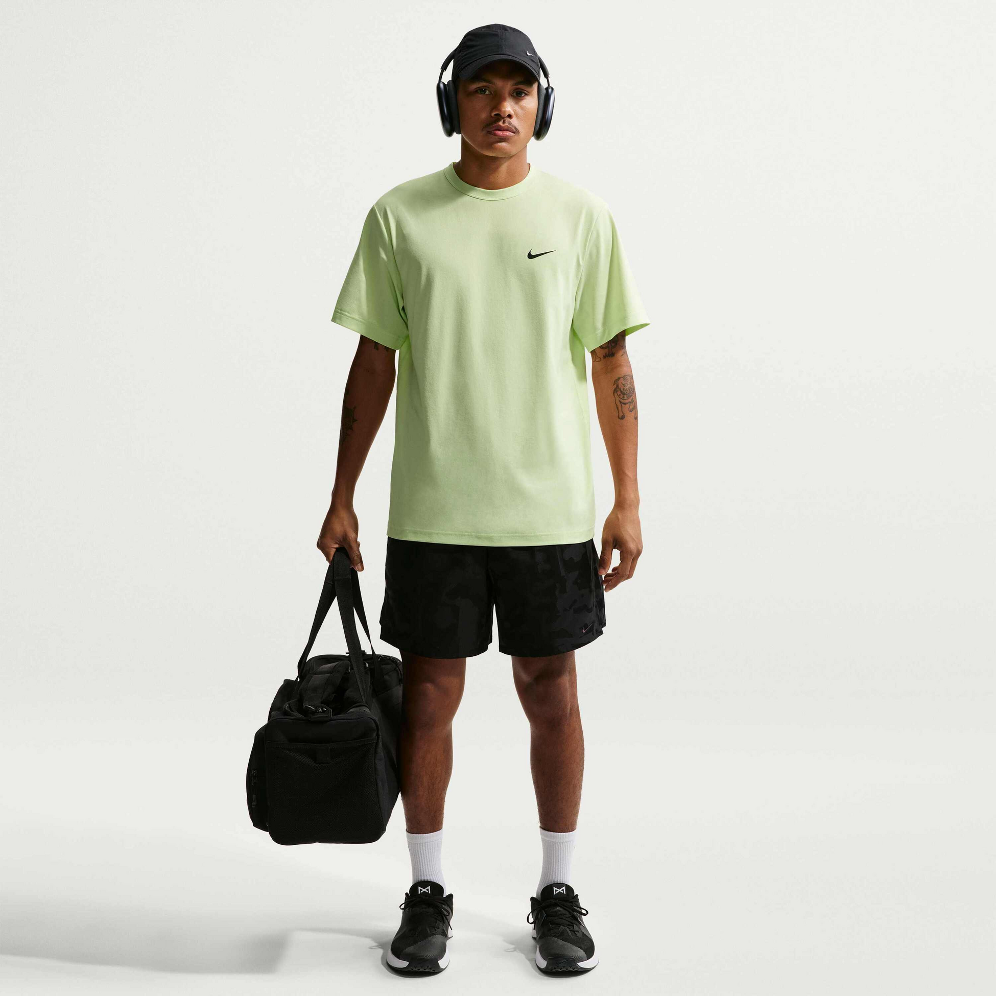 NIKE, Men's Dri-fit Uv Short-sleeve Versatile Top Hyverse