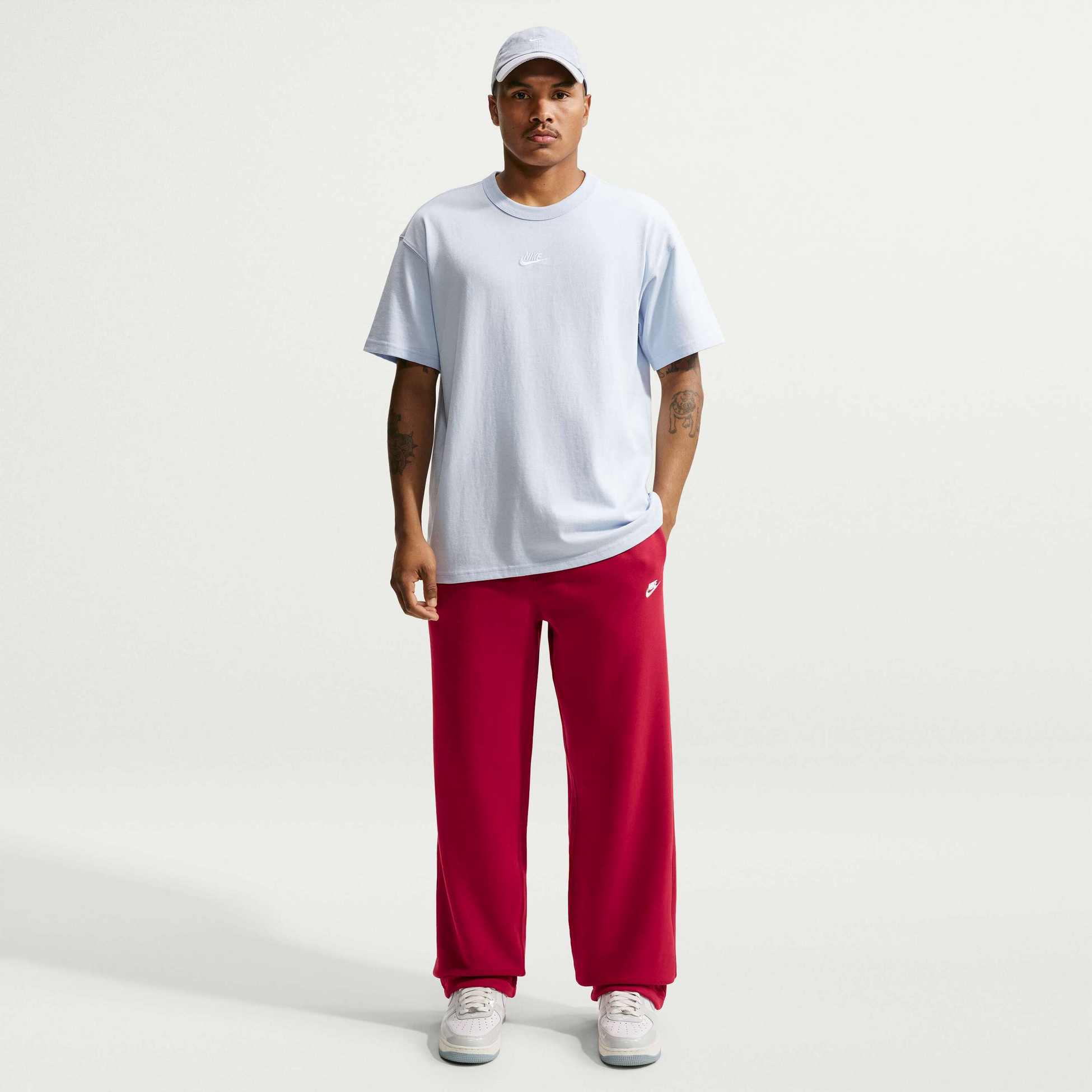 NIKE, Men's Fleece Bungee Trousers Sportswear Club