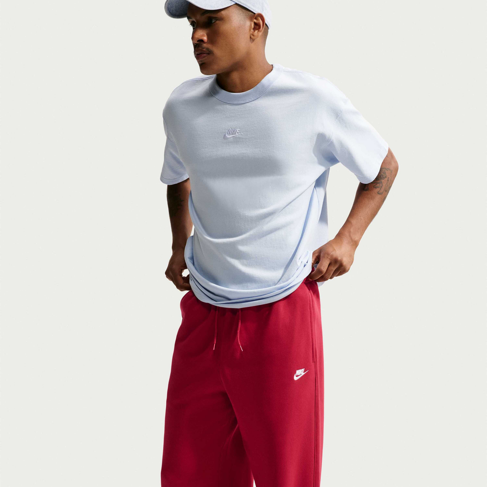 NIKE, Men's Fleece Bungee Trousers Sportswear Club