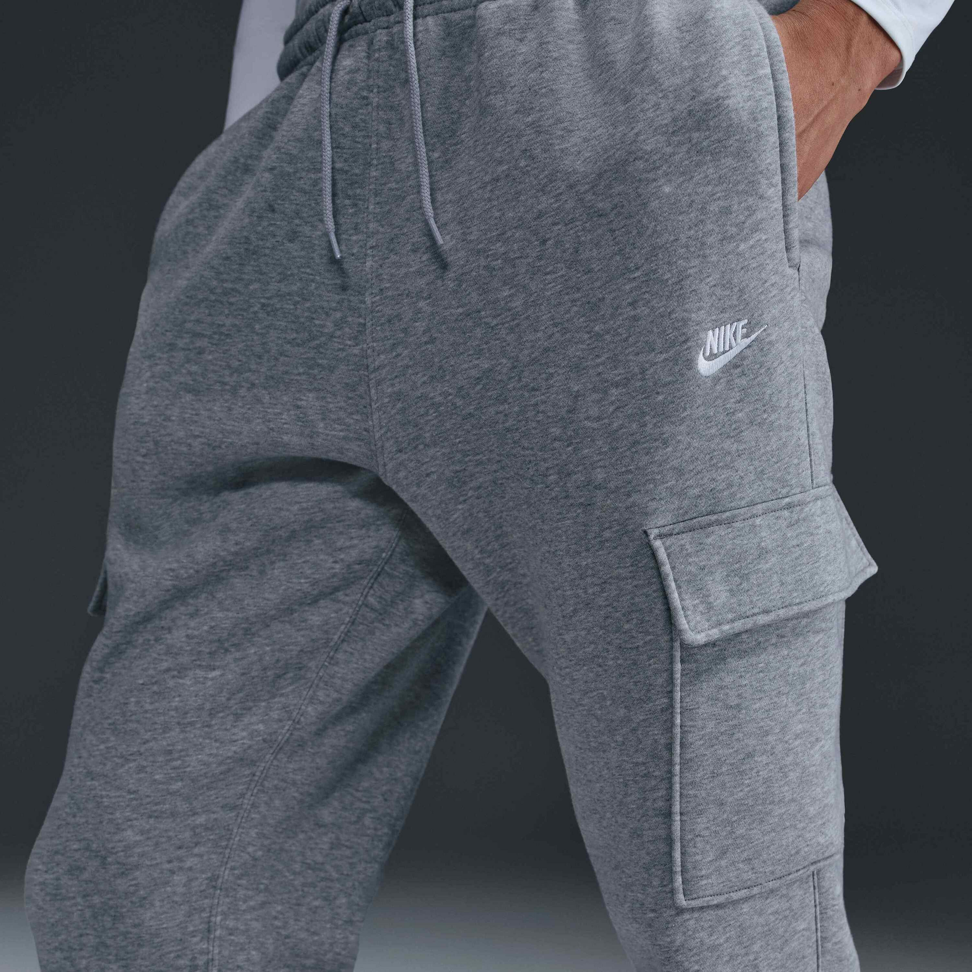 NIKE, Men's Fleece Cargo Trousers Club