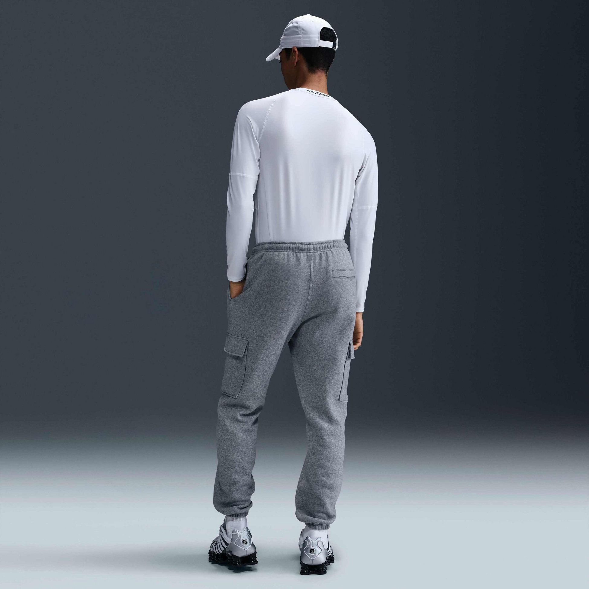 NIKE, Men's Fleece Cargo Trousers Club