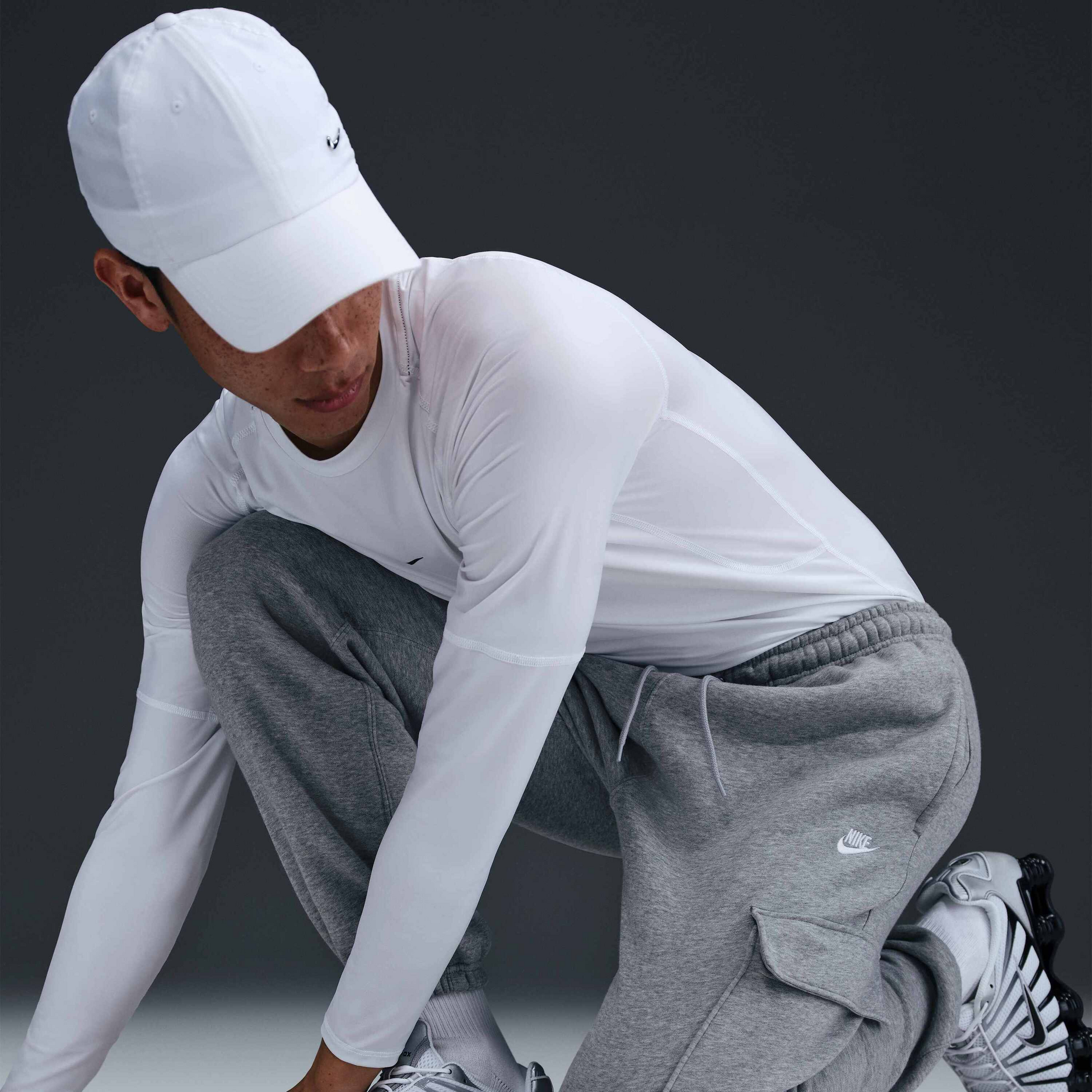 NIKE, Men's Fleece Cargo Trousers Club