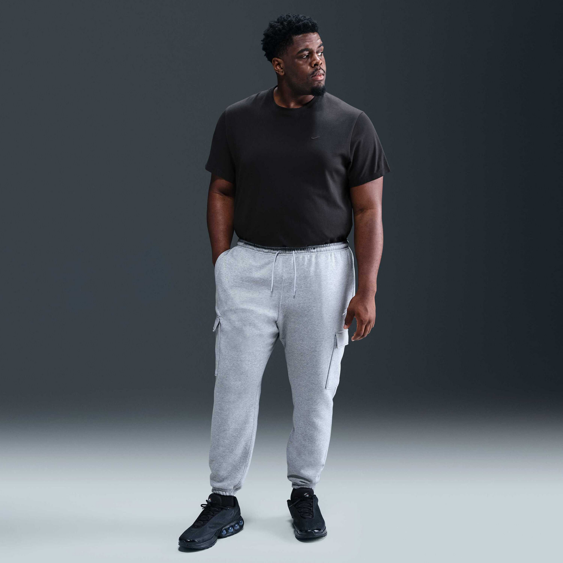 NIKE, Men's Fleece Cargo Trousers Club