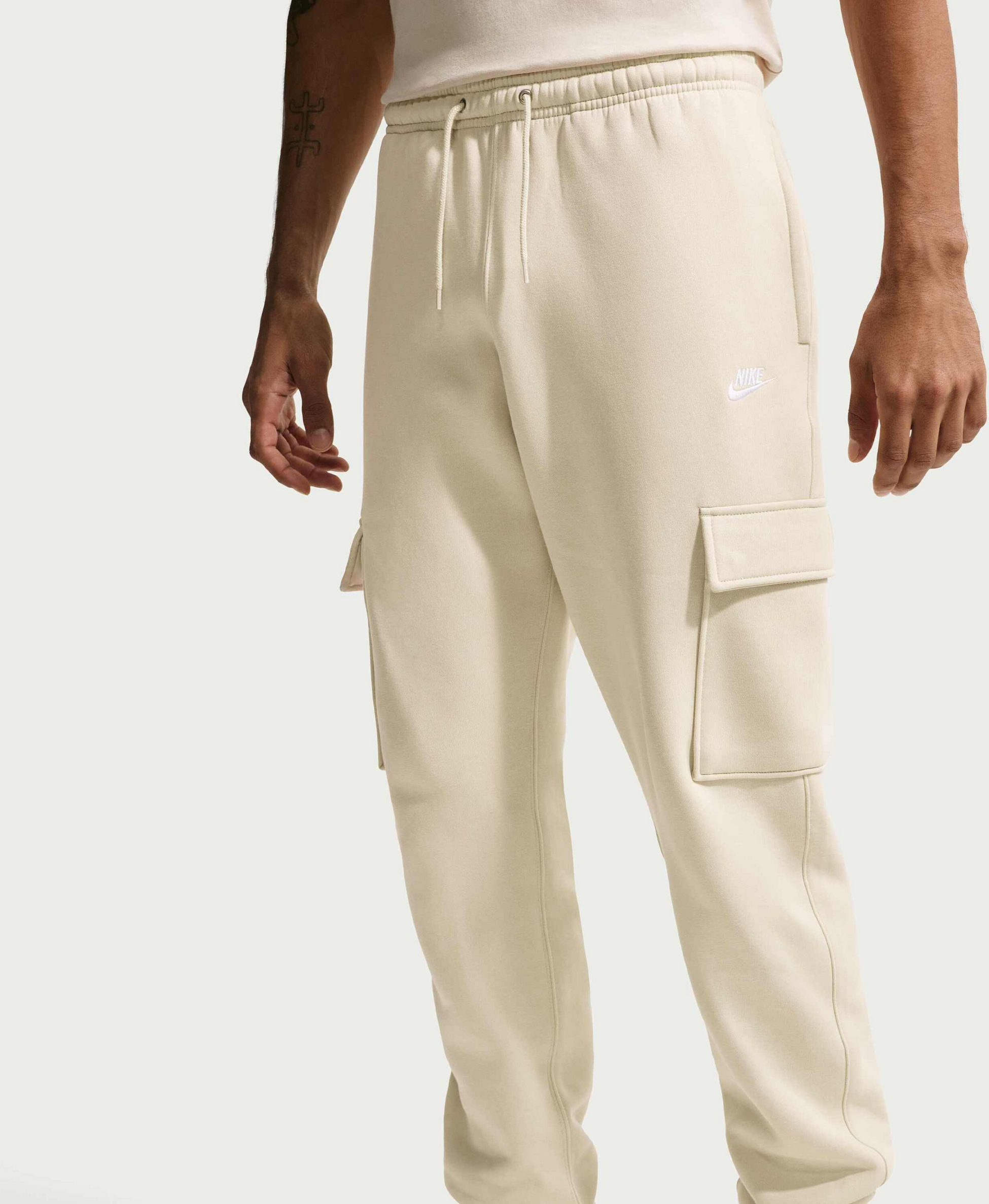 NIKE, Men's Fleece Cargo Trousers Club