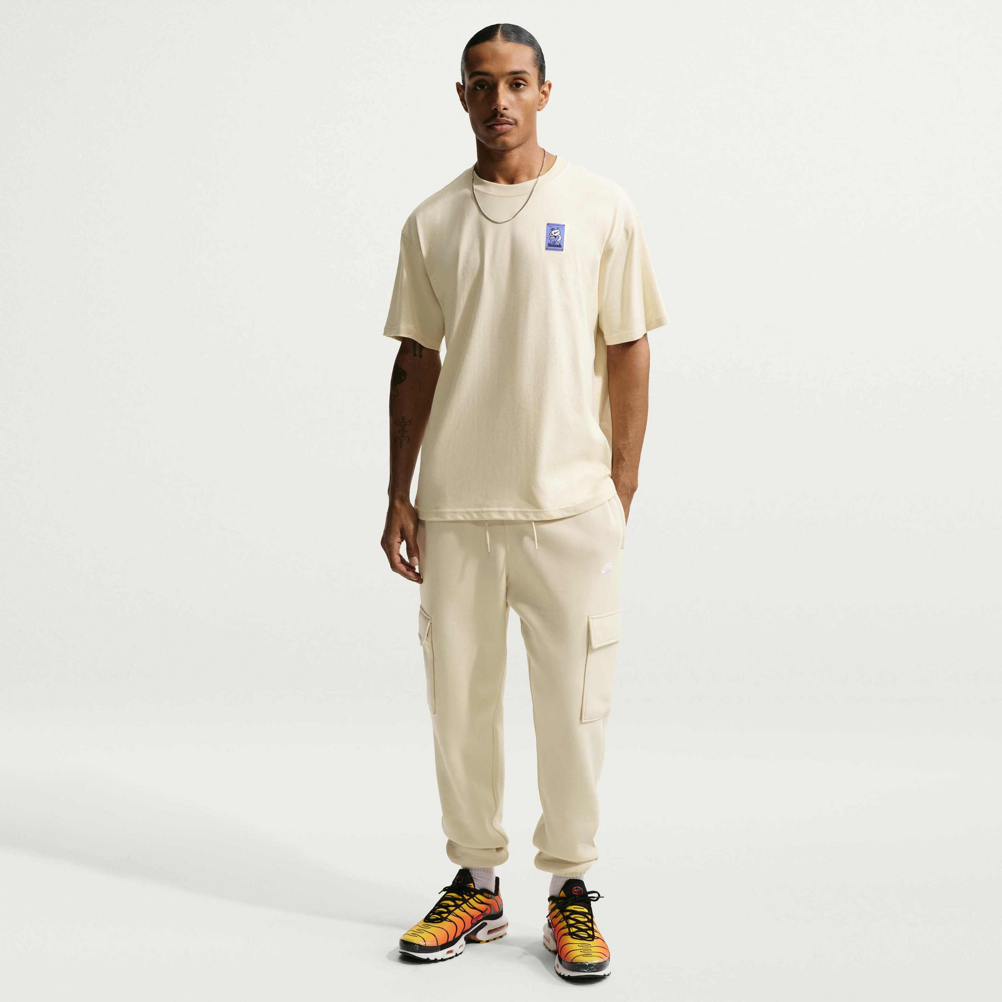 NIKE, Men's Fleece Cargo Trousers Club