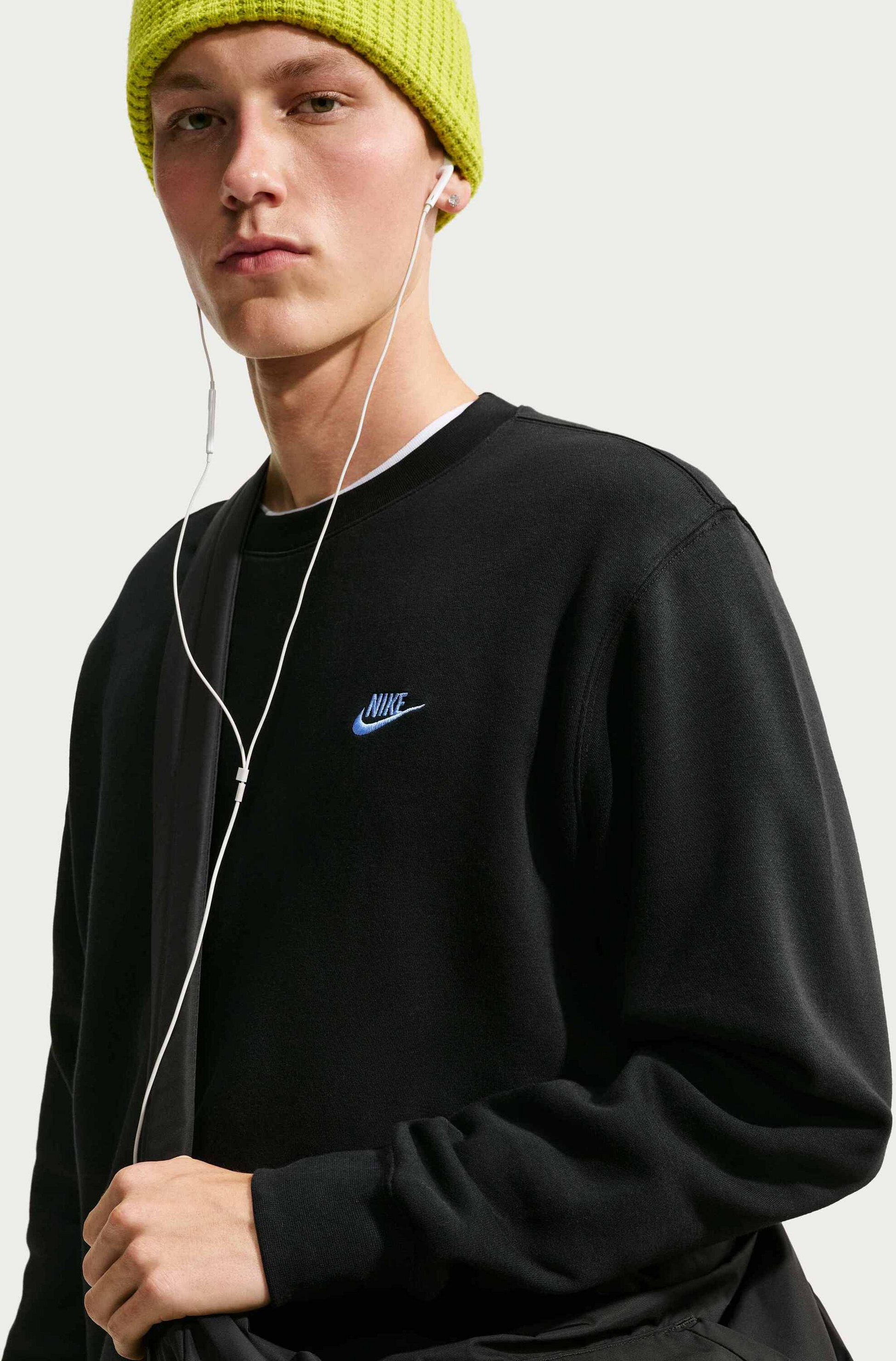 NIKE, Men's Fleece Crew Club