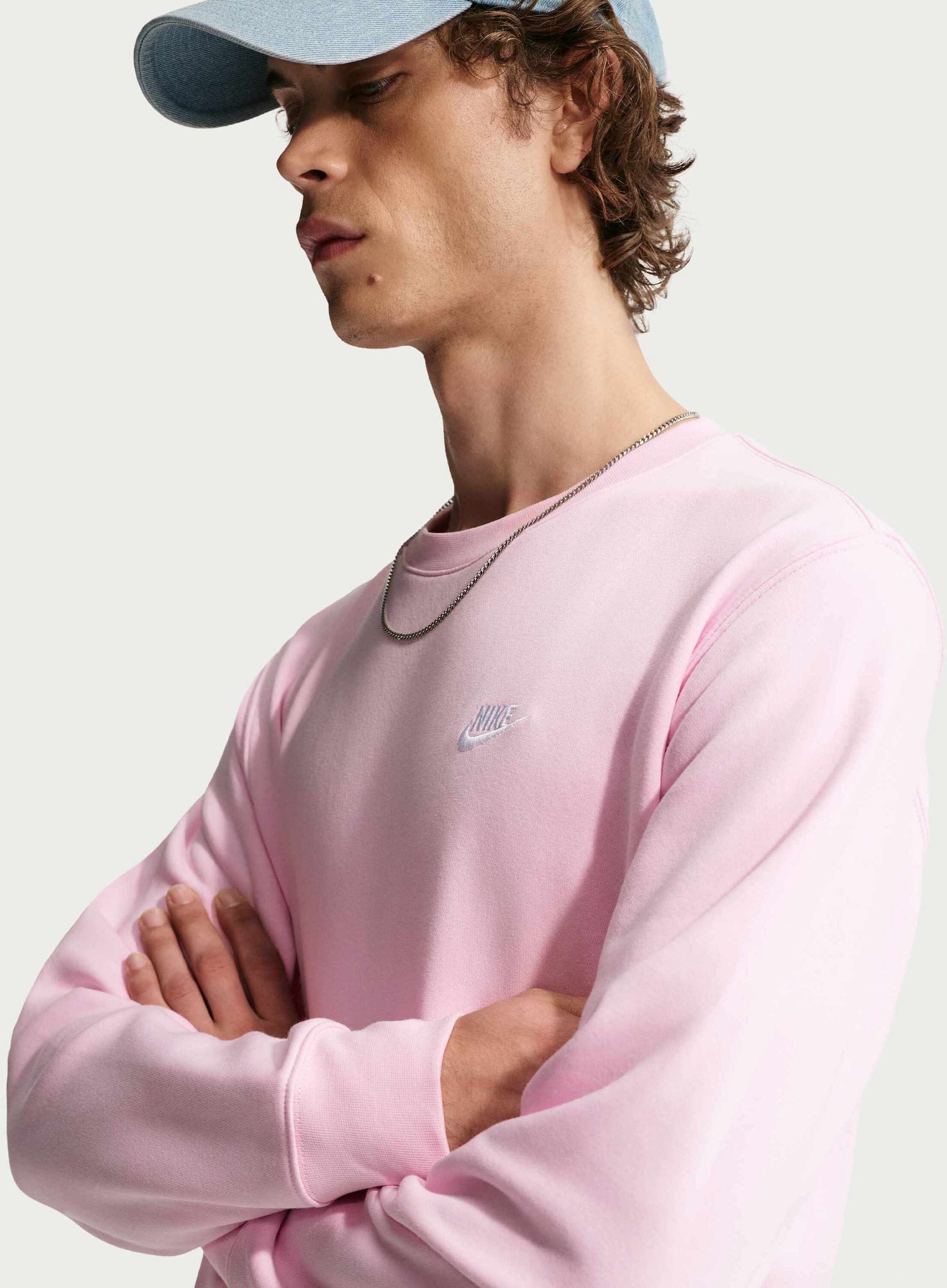 NIKE, Men's Fleece Crew Club