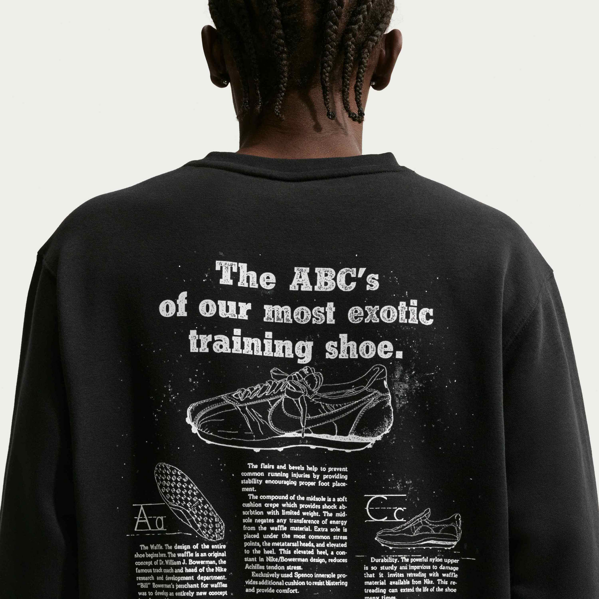 NIKE, Men's Fleece Crew-neck Sweatshirt Sportswear Club