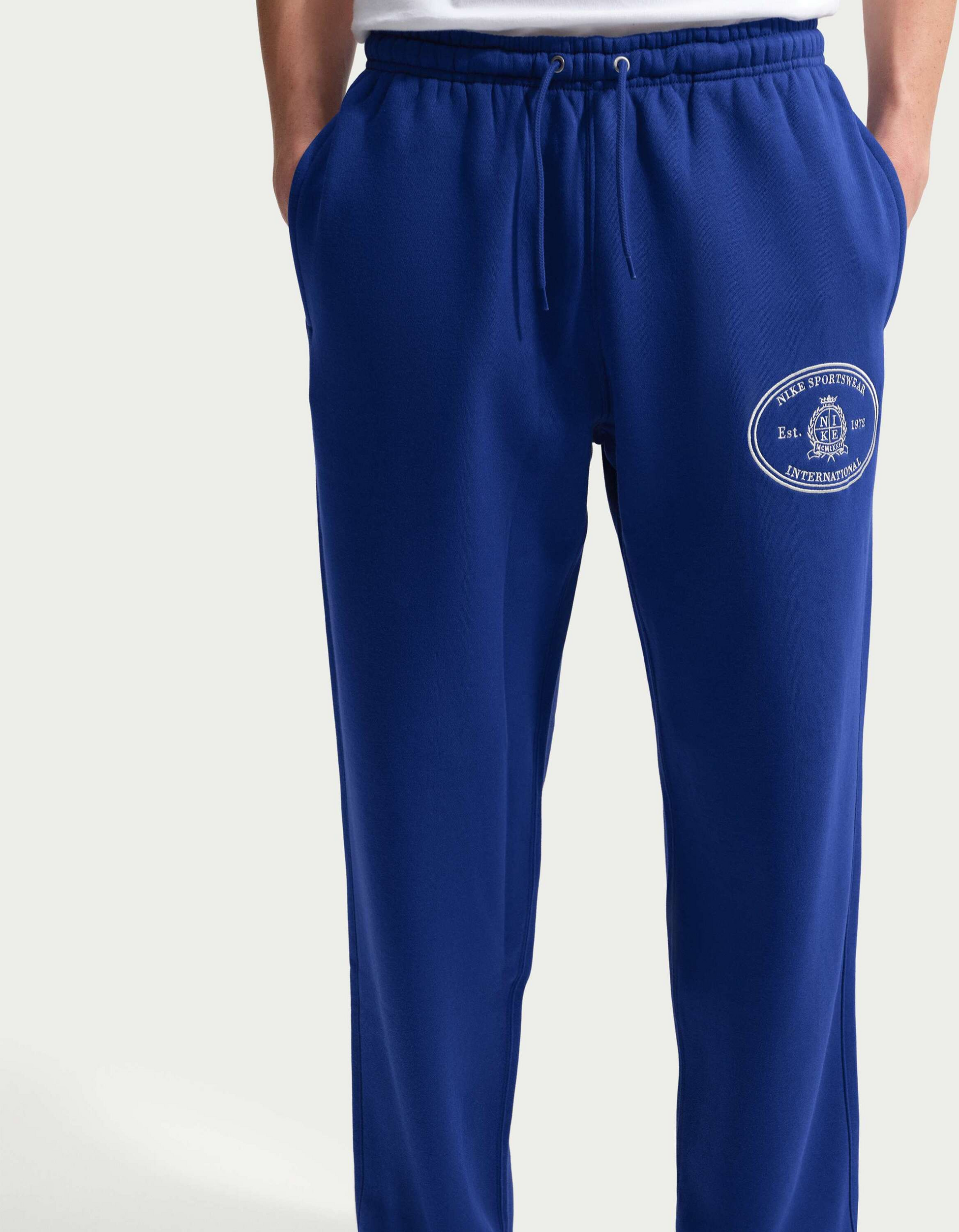 NIKE, Men's Fleece Open-hem Trousers Club