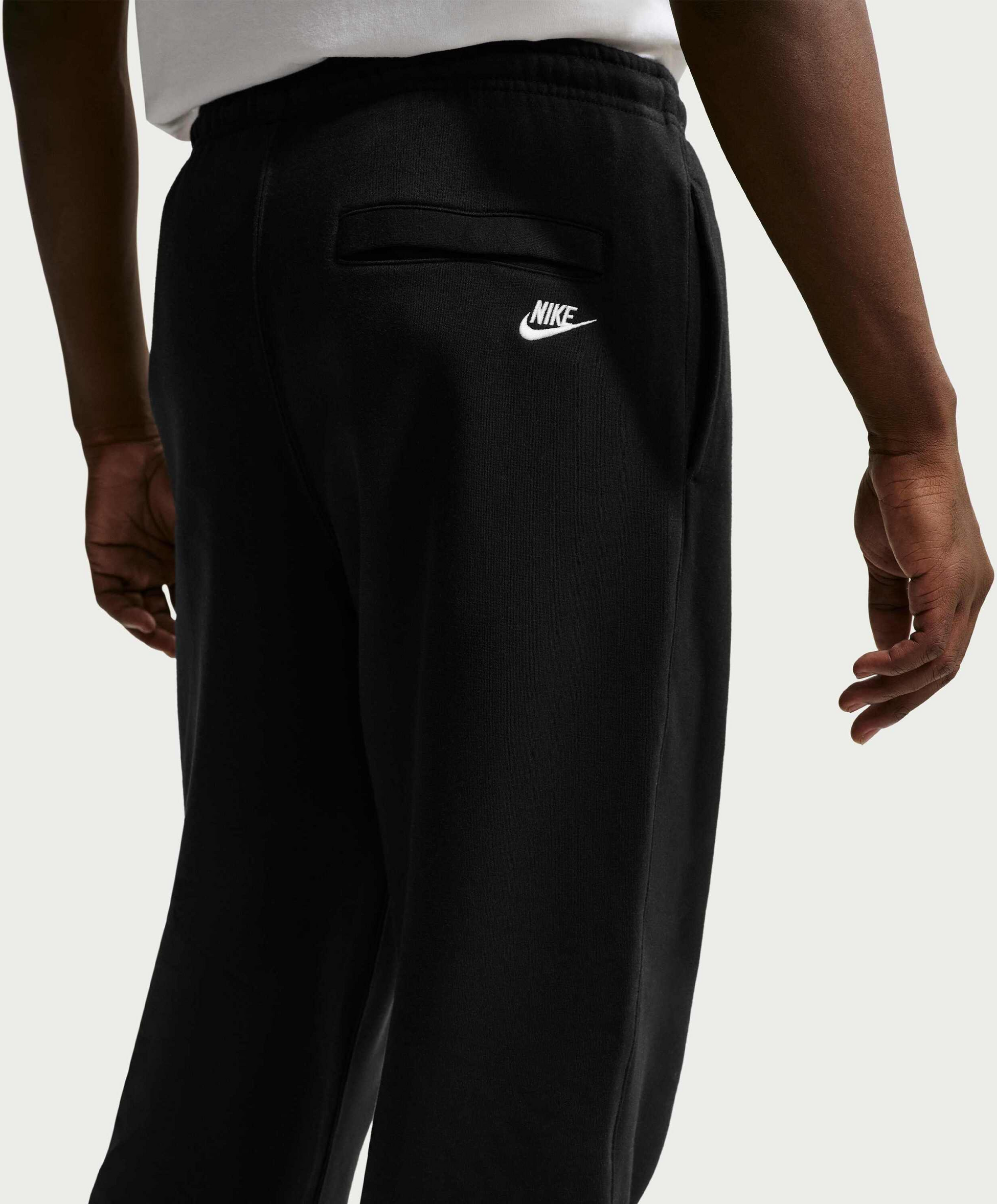 NIKE, Men's Fleece Open-hem Trousers Sportswear Club