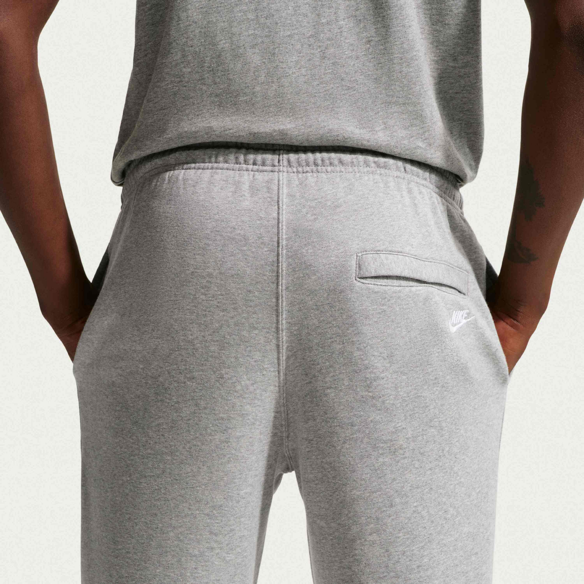 NIKE, Men's Fleece Open-hem Trousers Sportswear Club