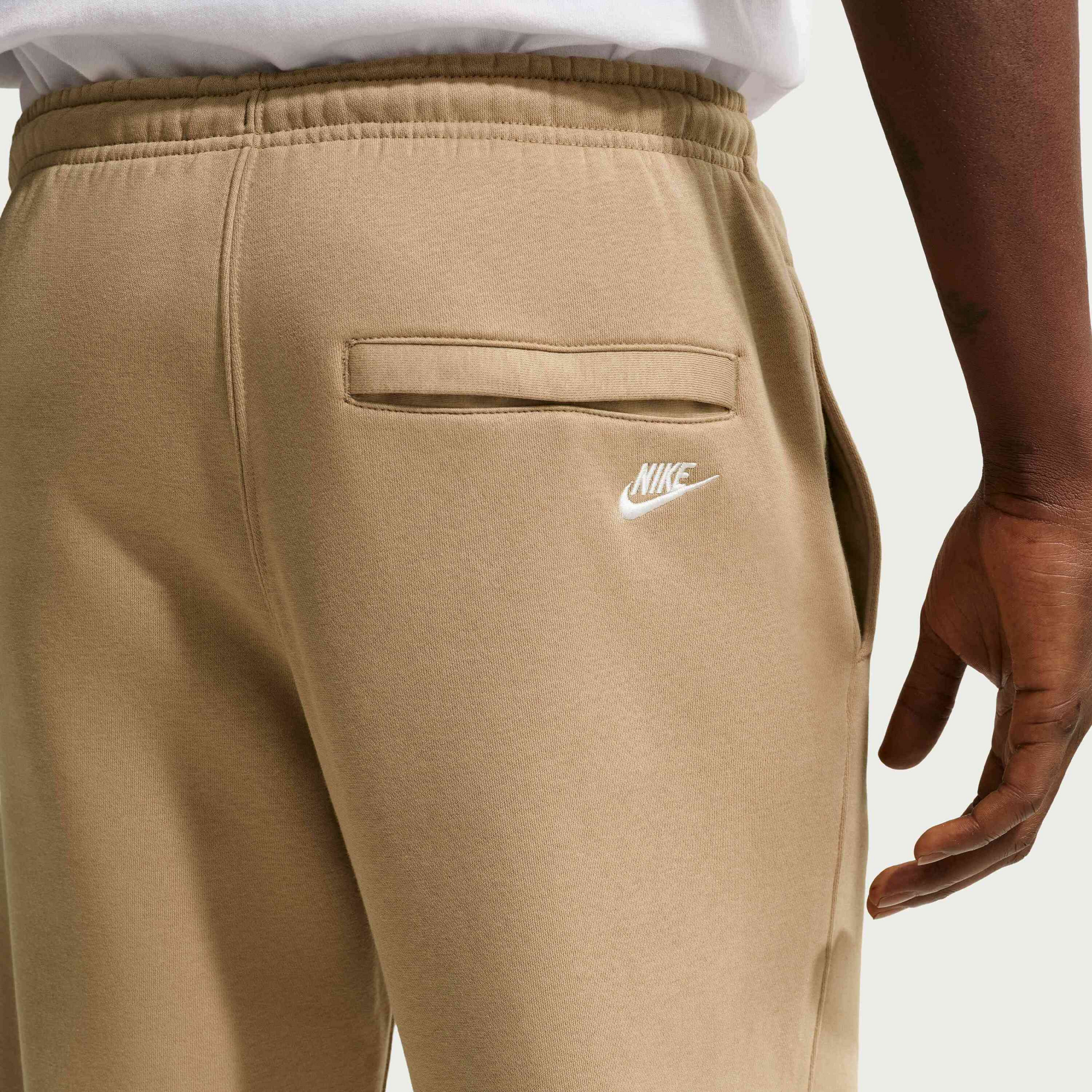 NIKE, Men's Fleece Open-hem Trousers Sportswear Club