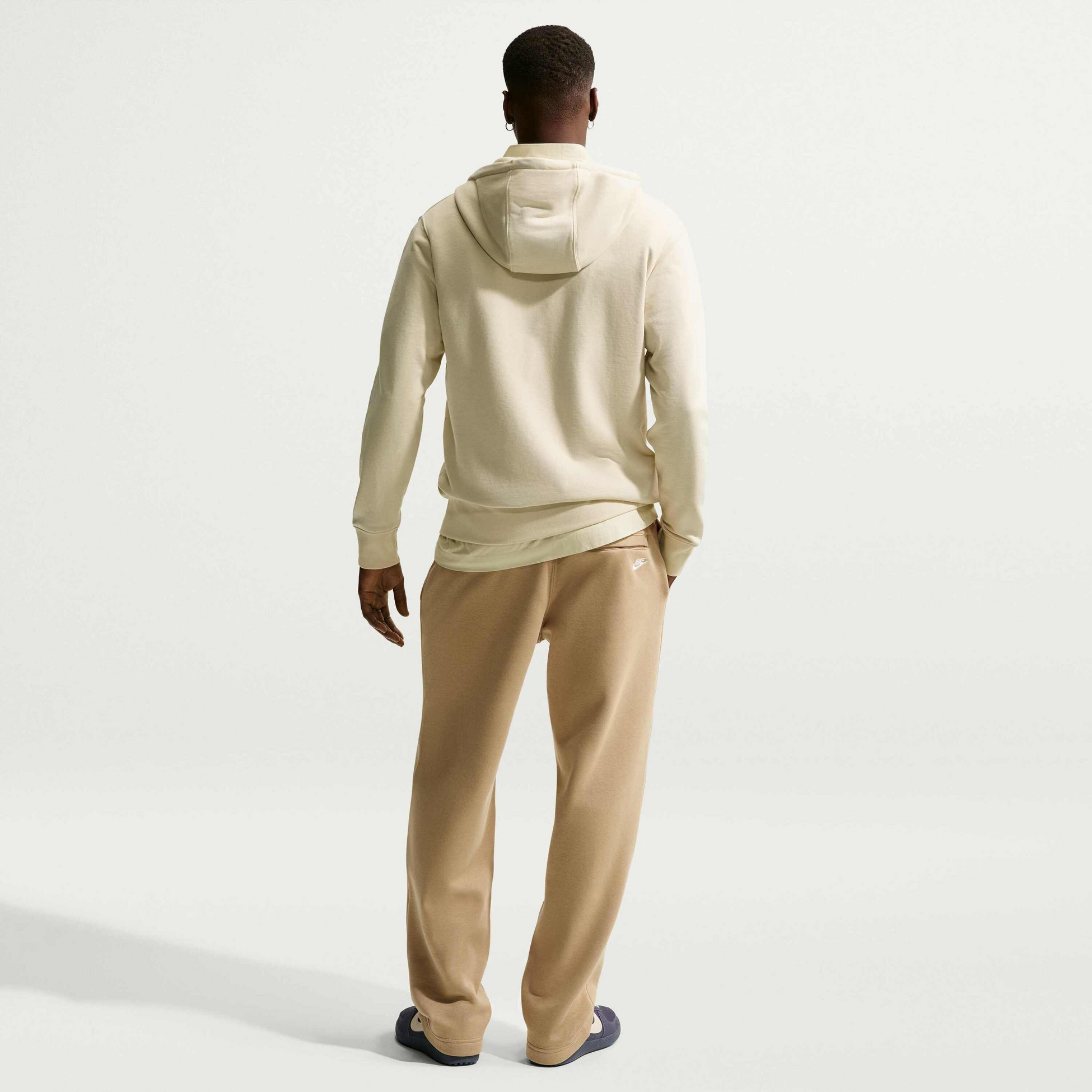 NIKE, Men's Fleece Open-hem Trousers Sportswear Club