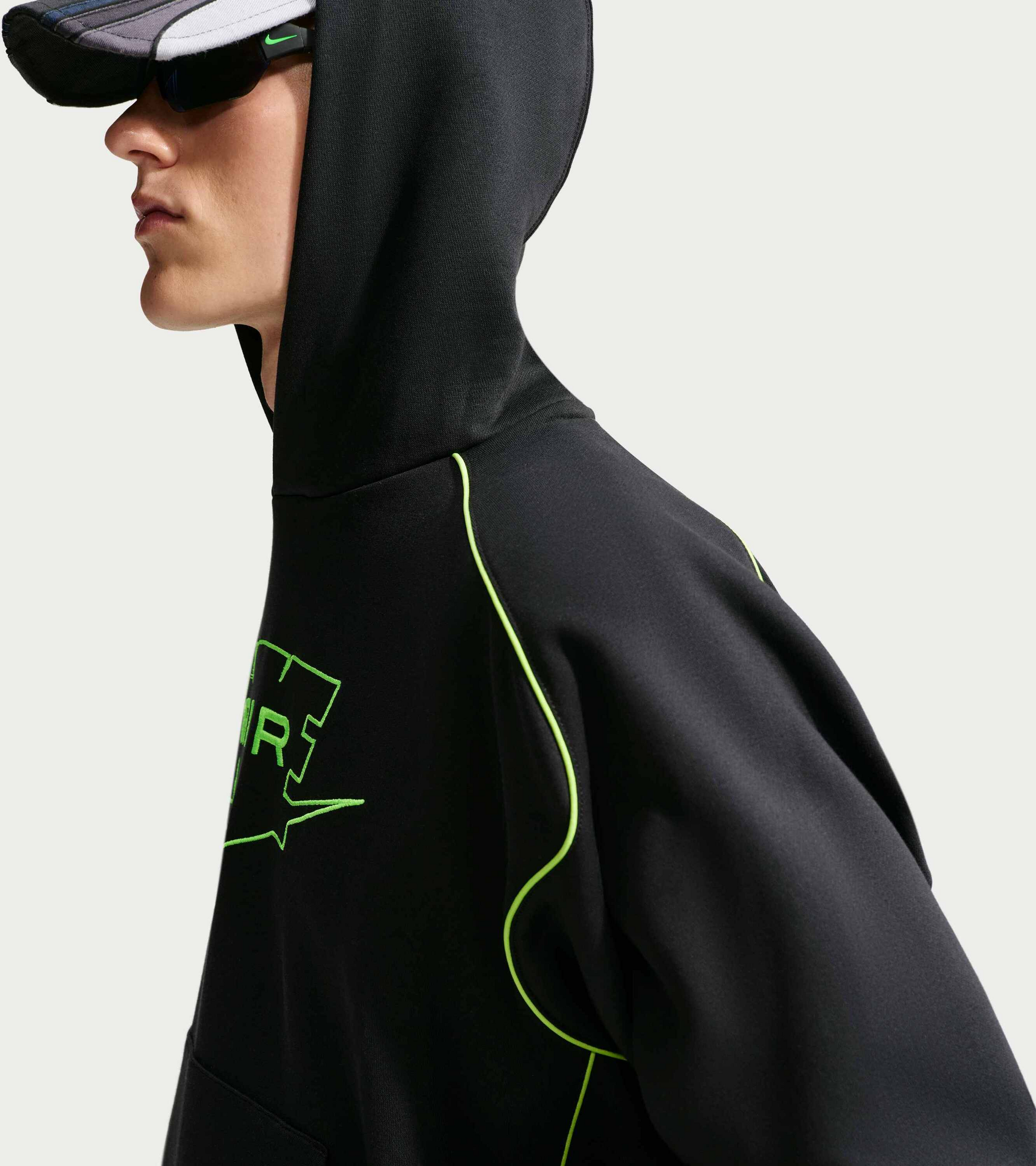 NIKE, Men's Fleece Pullover Hoodie Air