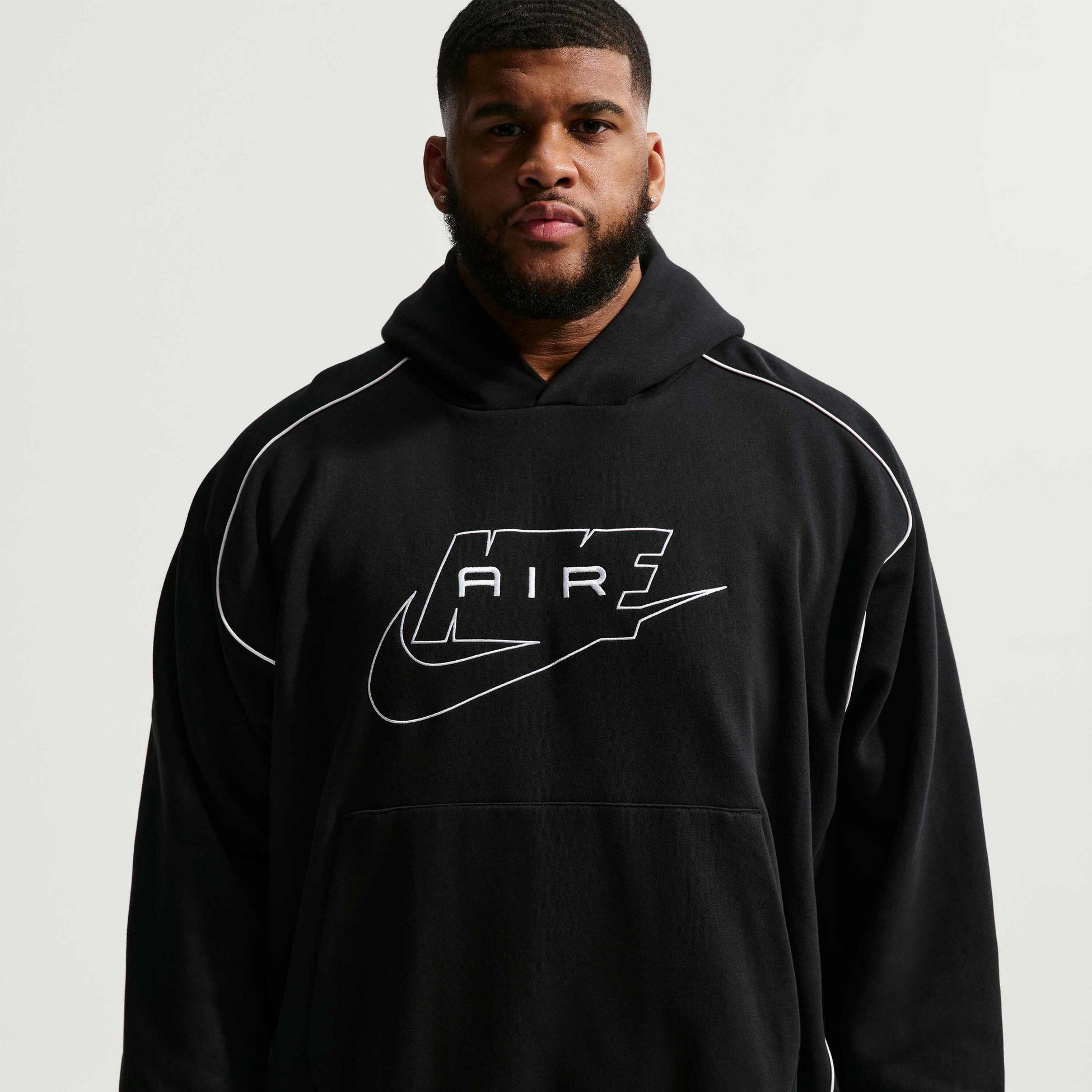 NIKE, Men's Fleece Pullover Hoodie Air