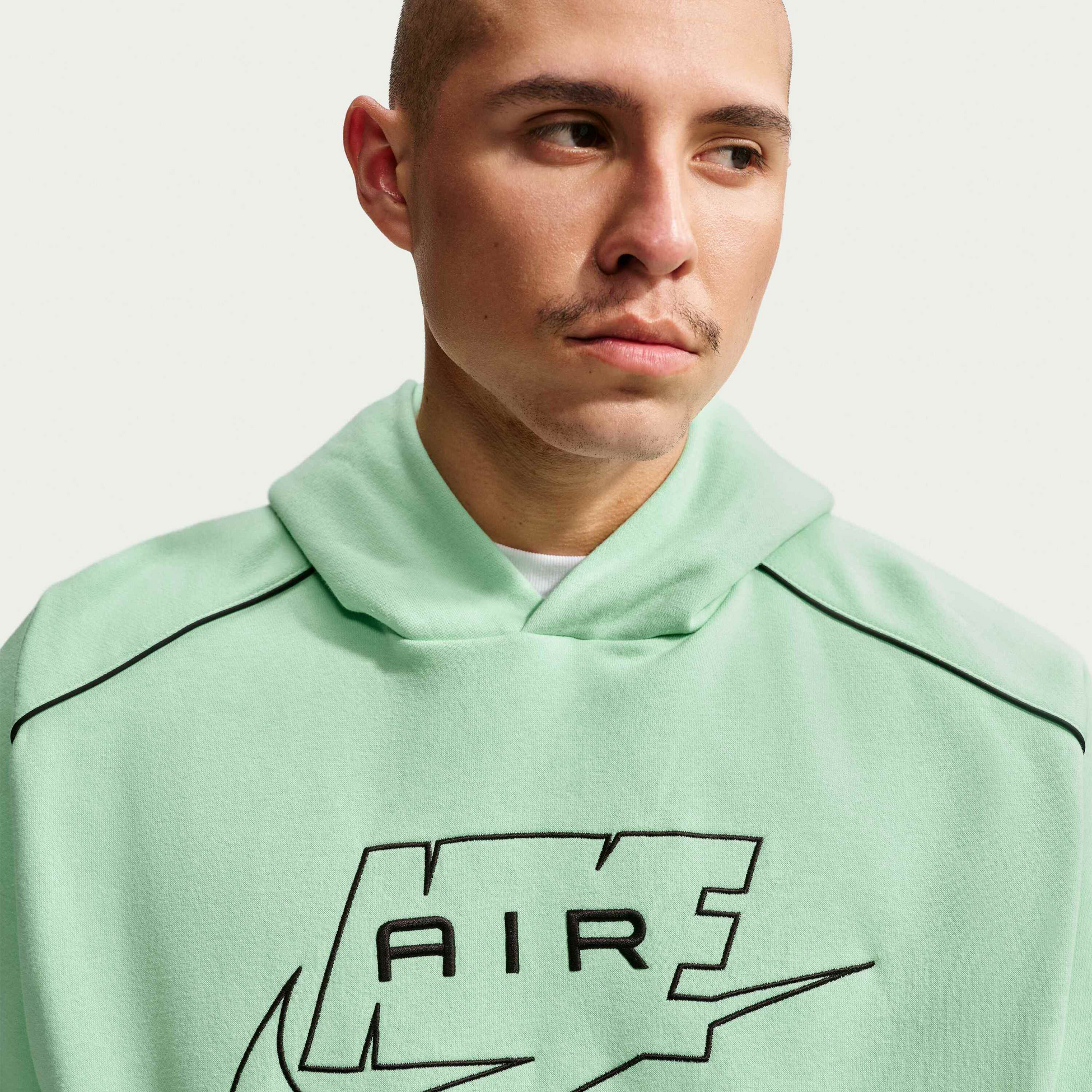NIKE, Men's Fleece Pullover Hoodie Air