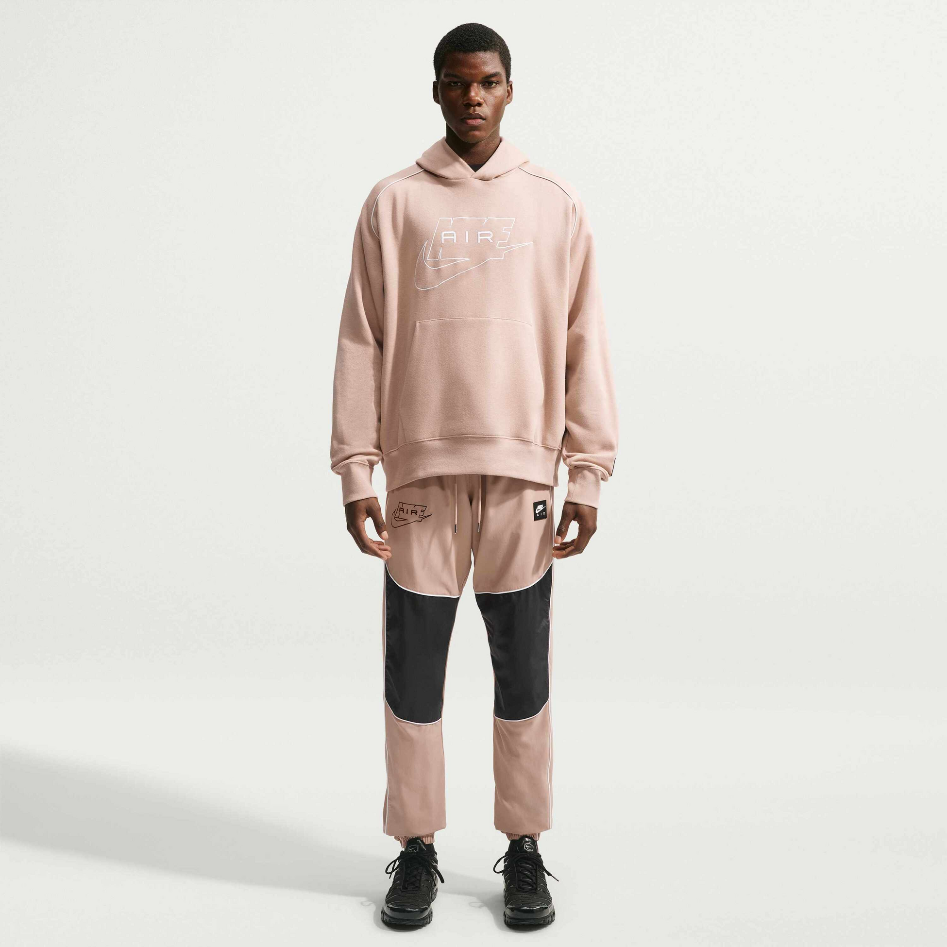 NIKE, Men's Fleece Pullover Hoodie Air
