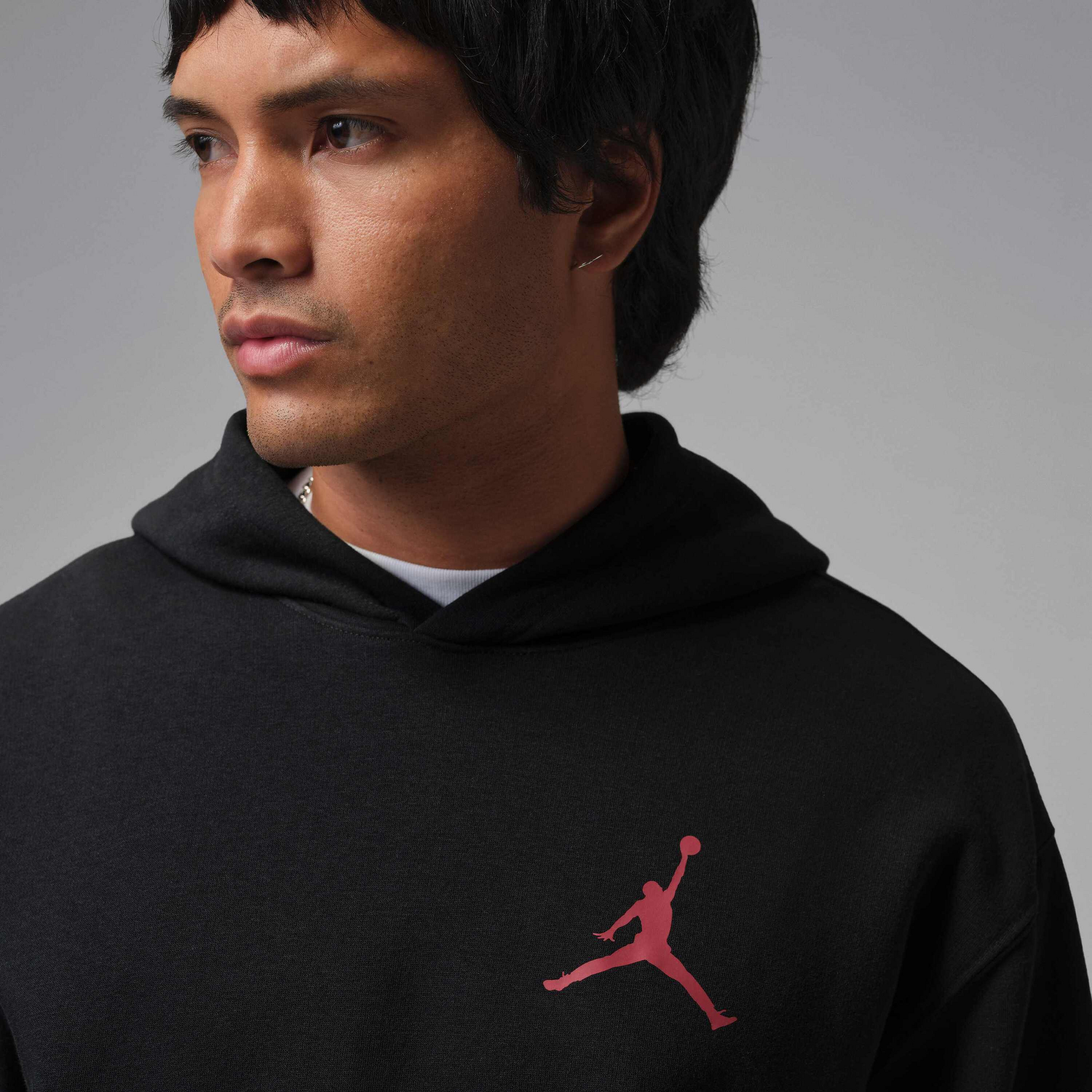 JORDAN, Men's Fleece Pullover Hoodie Jordan Jumpman
